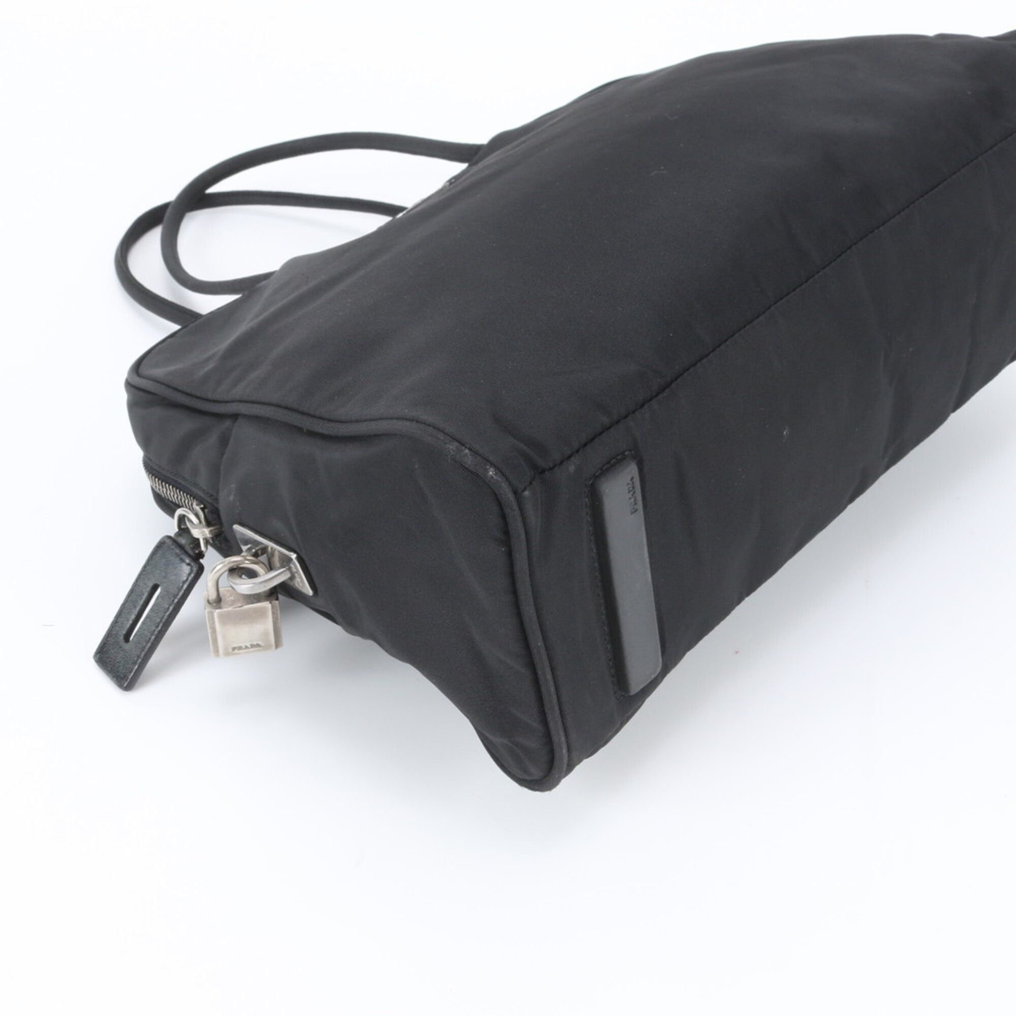 Leather Nylon Shoulder Bag Tote Bag (Pre-Owned) - Prada - Modalova