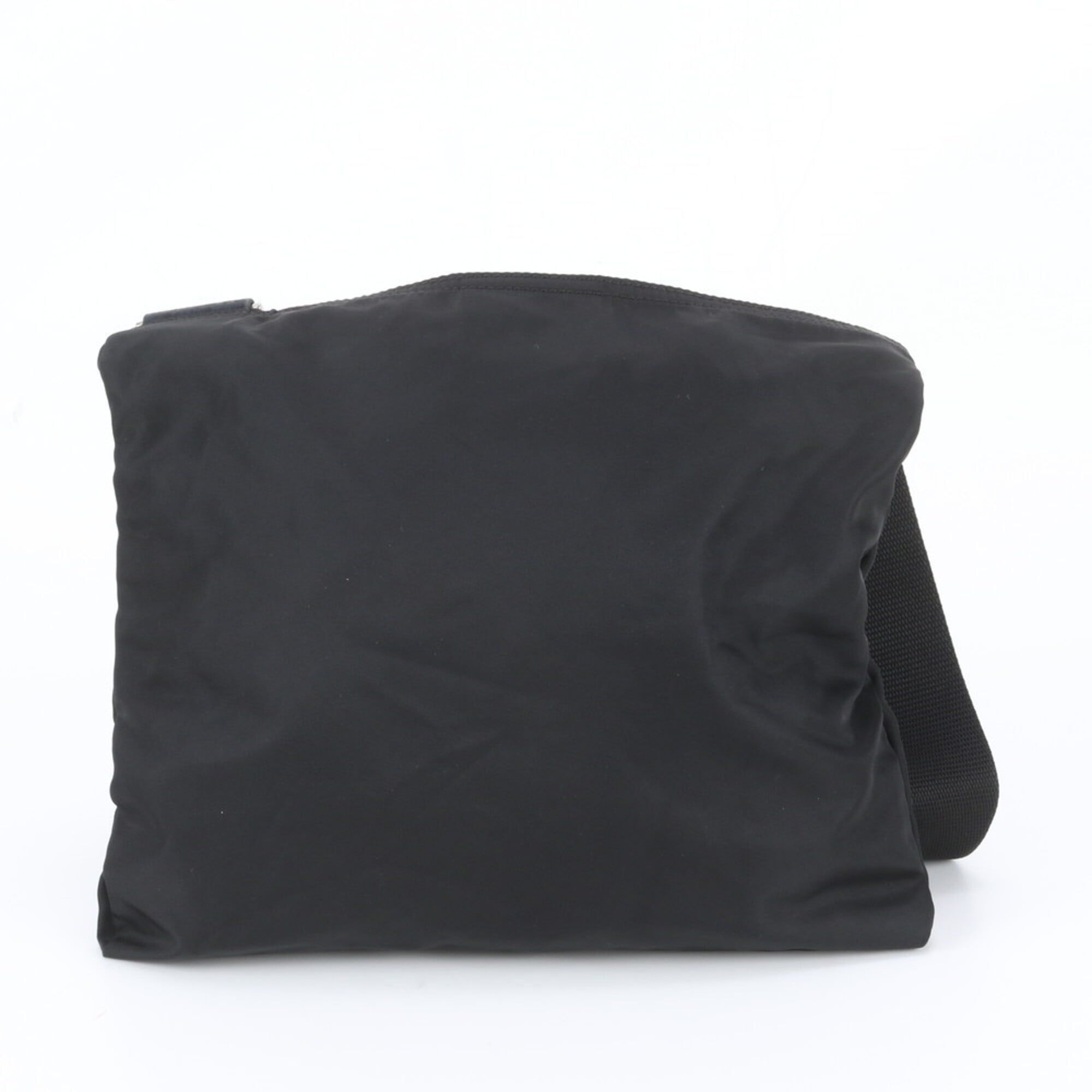 Leather Nylon Messenger Bag Shoulder Bag (Pre-Owned) - Prada - Modalova