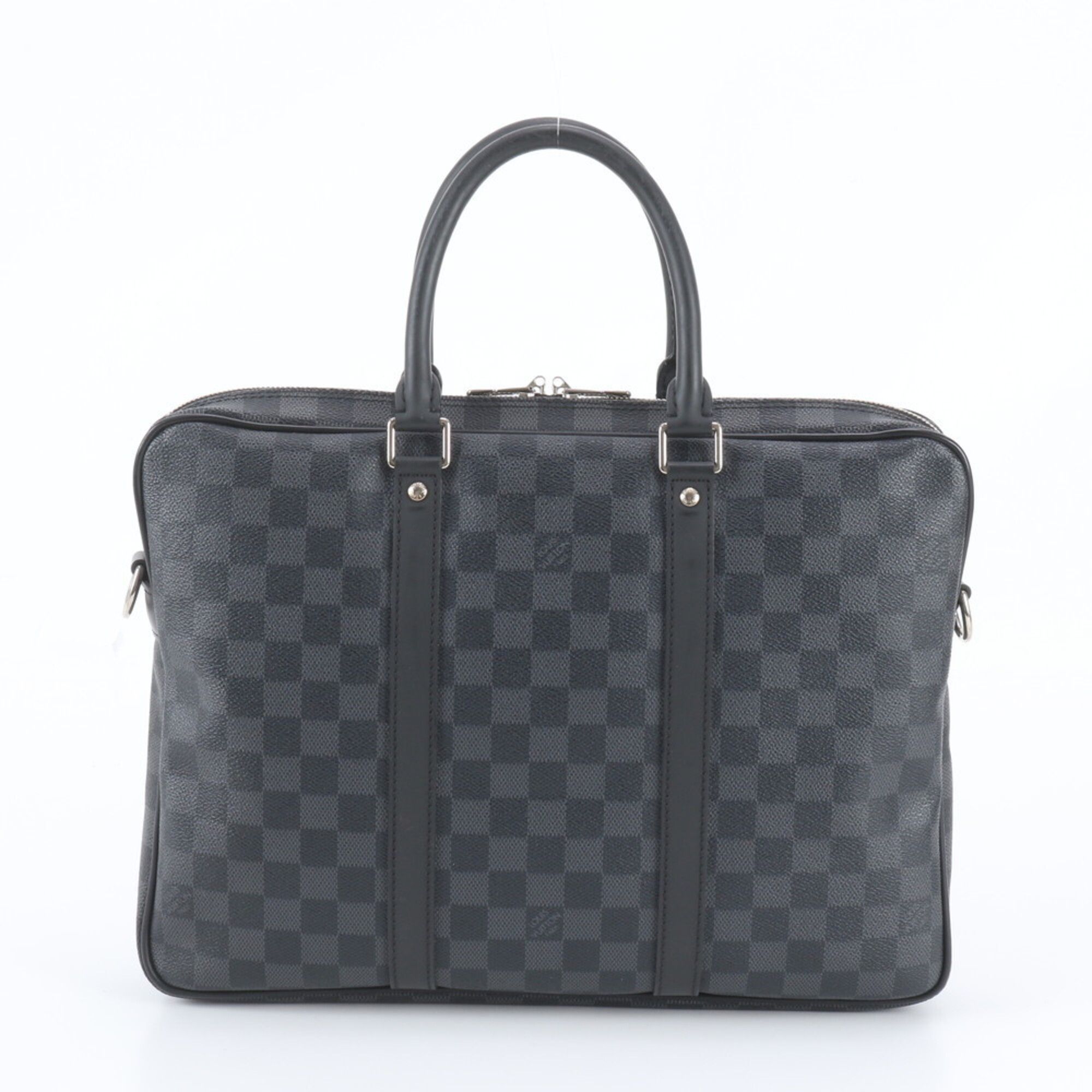 Leather Coated Canvas Briefcase (Pre-Owned) - Louis Vuitton - Modalova