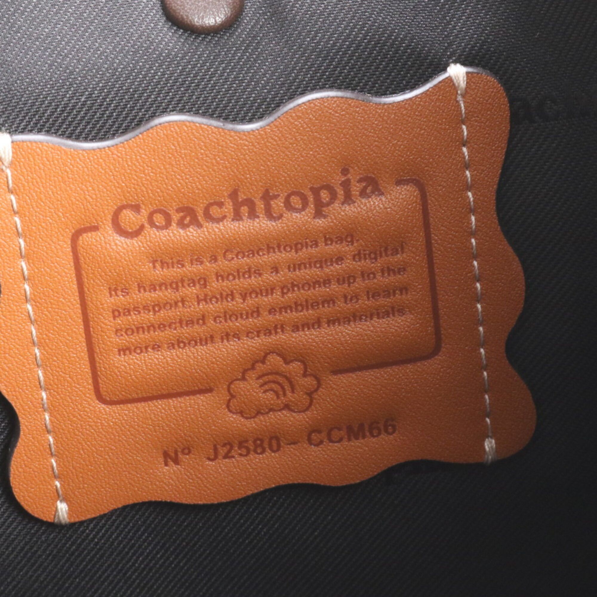 Leather Shoulder Bag Tote Bag (Pre-Owned) - Coach - Modalova
