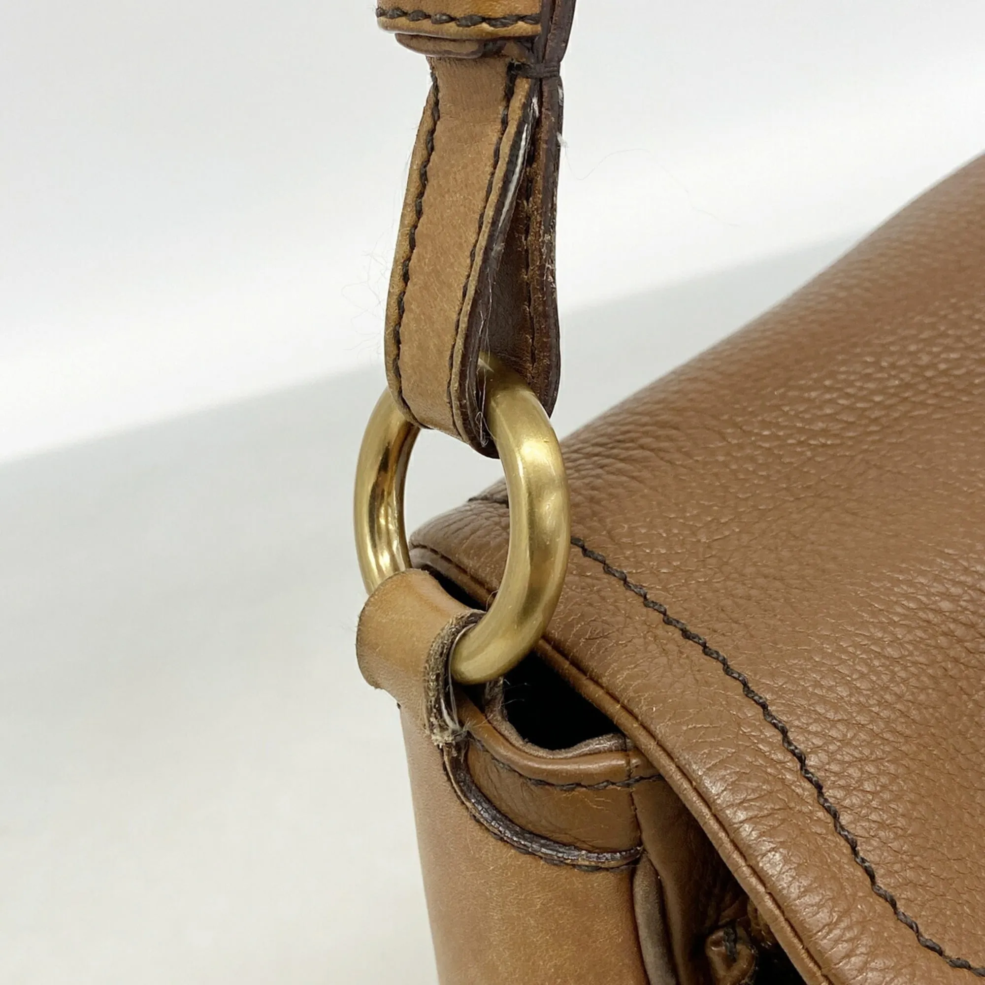Leather Shoulder Bag (Pre-Owned) - Prada - Modalova