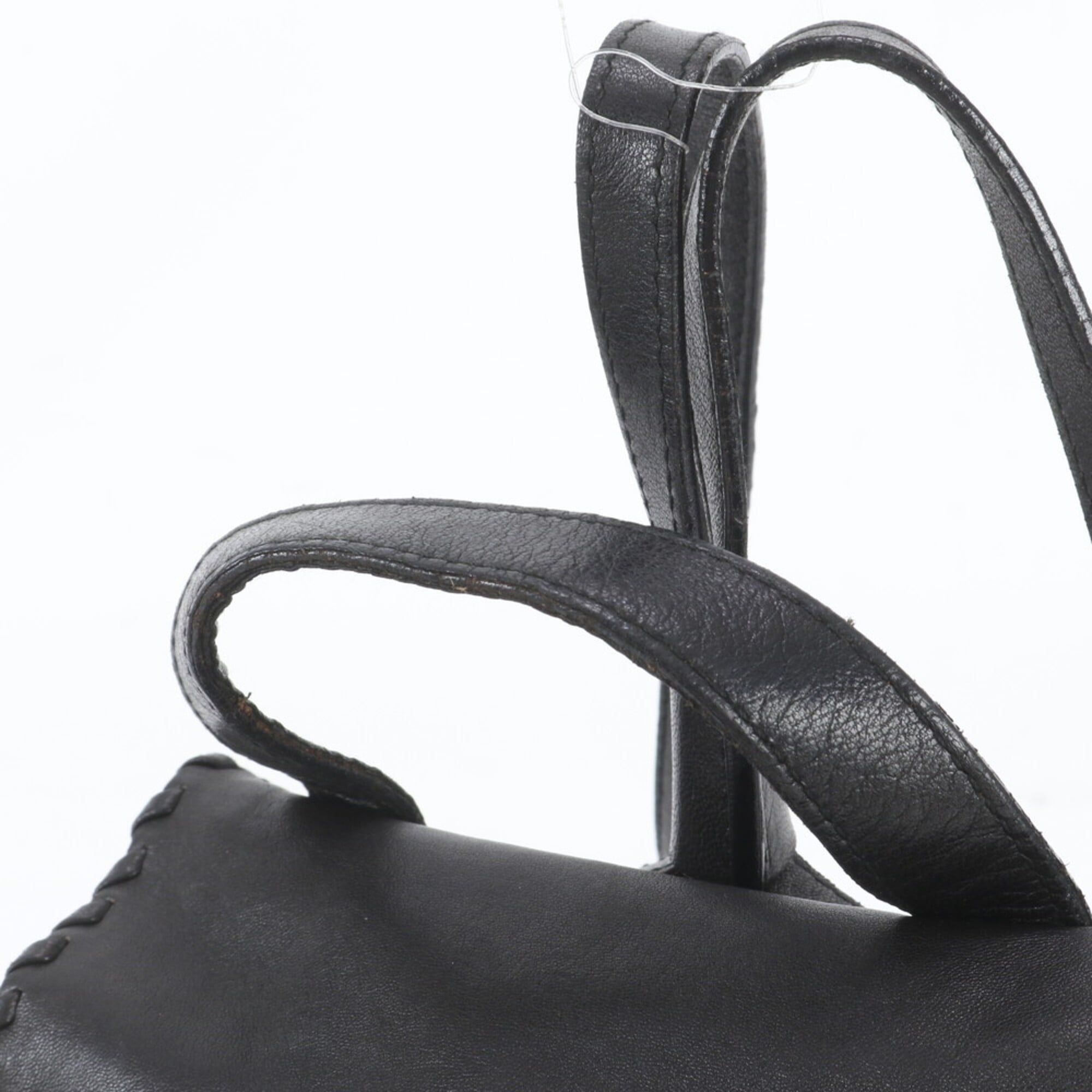 Leather Nylon Backpack (Pre-Owned) - Prada - Modalova