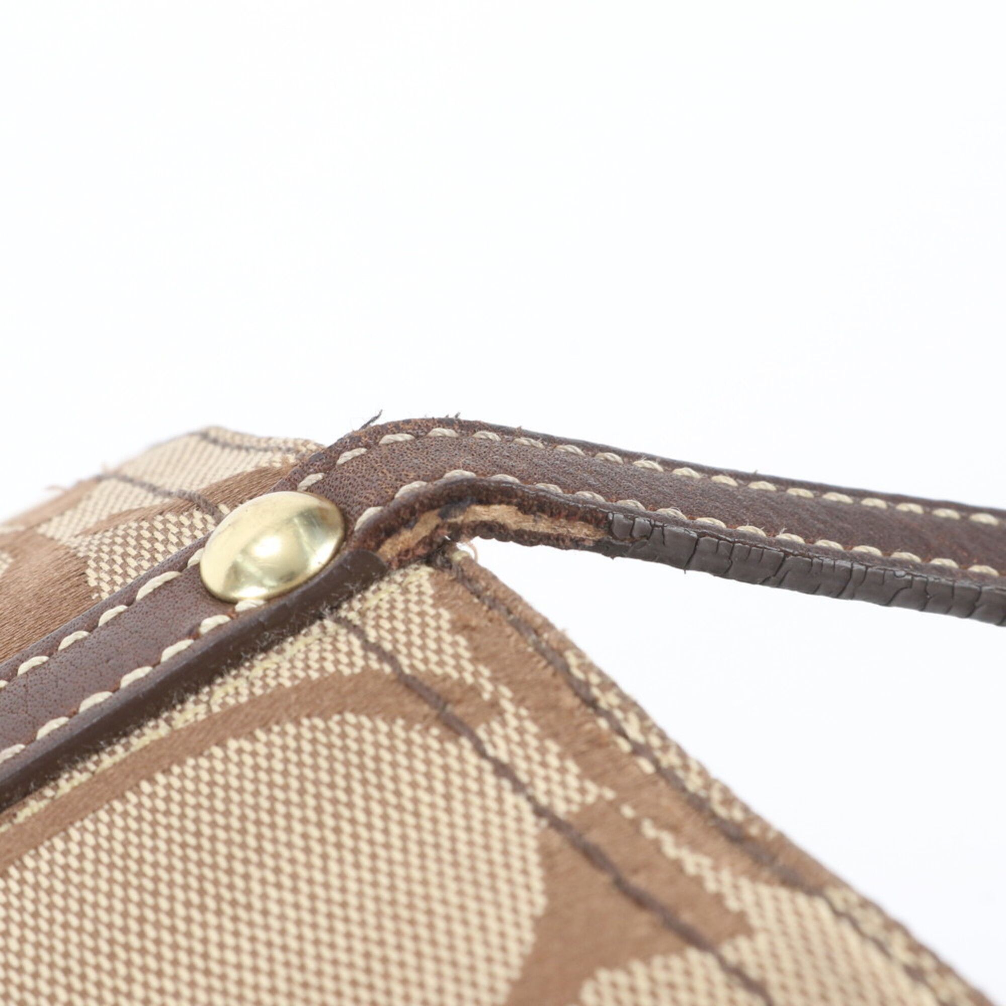 Leather Canvas Handbag Tote Bag (Pre-Owned) - Coach - Modalova