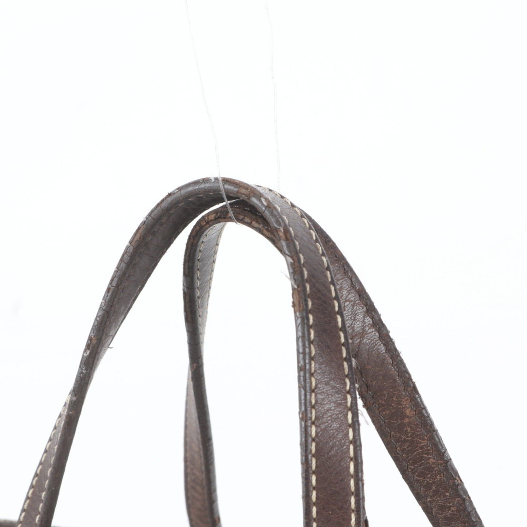 Leather Canvas Handbag Tote Bag (Pre-Owned) - Coach - Modalova