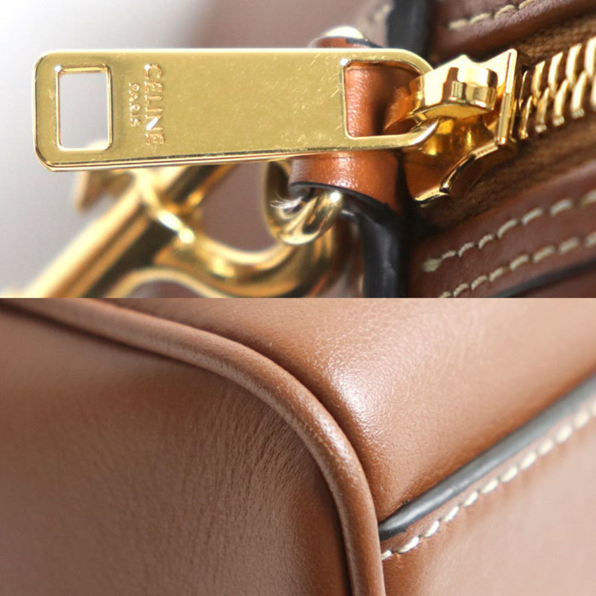Leather Shoulder Bag (Pre-Owned) - Celine - Modalova