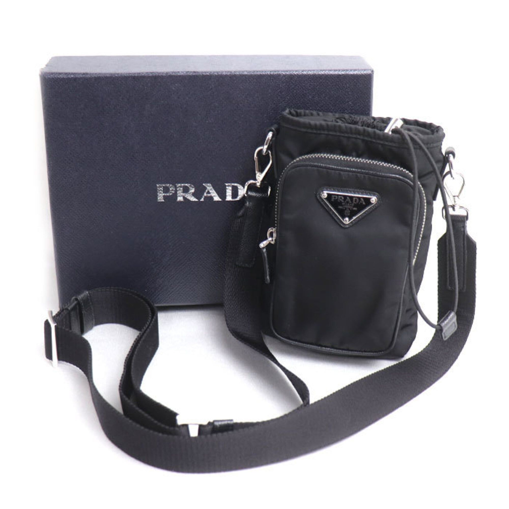 Polyamide Leather Shoulder Bag (Pre-Owned) - Prada - Modalova