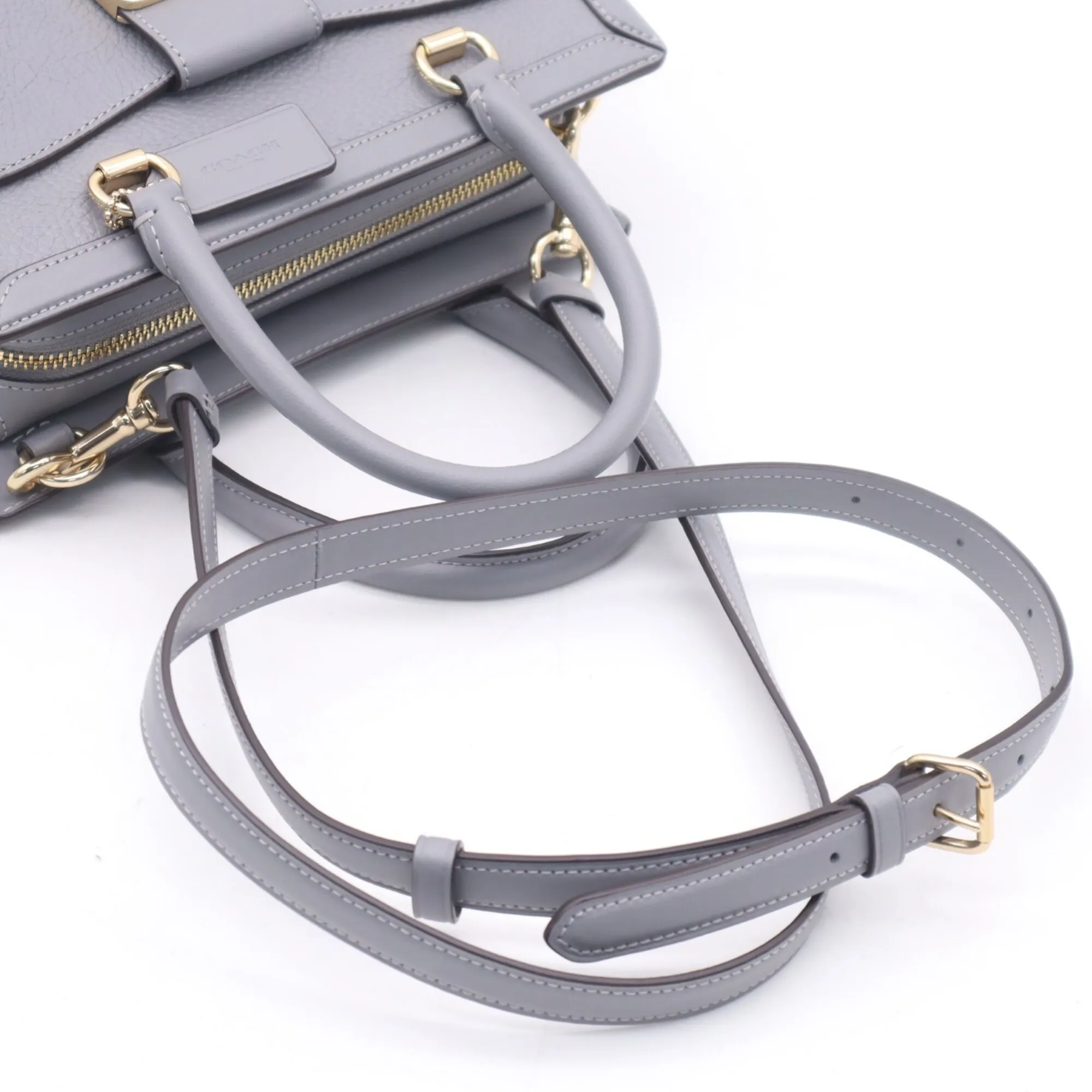 Leather Handbag (Pre-Owned) - Coach - Modalova
