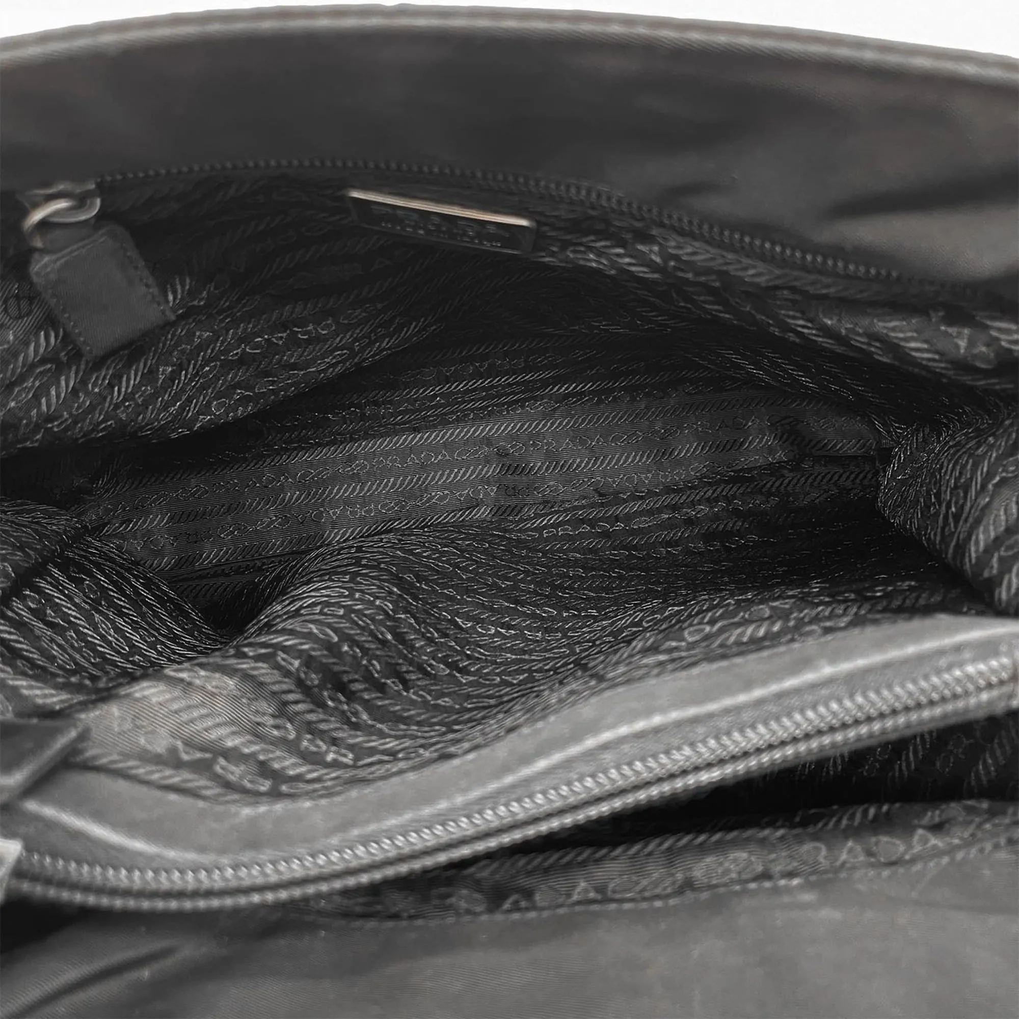 Nylon Plastic Handbag Shoulder Bag (Pre-Owned) - Prada - Modalova