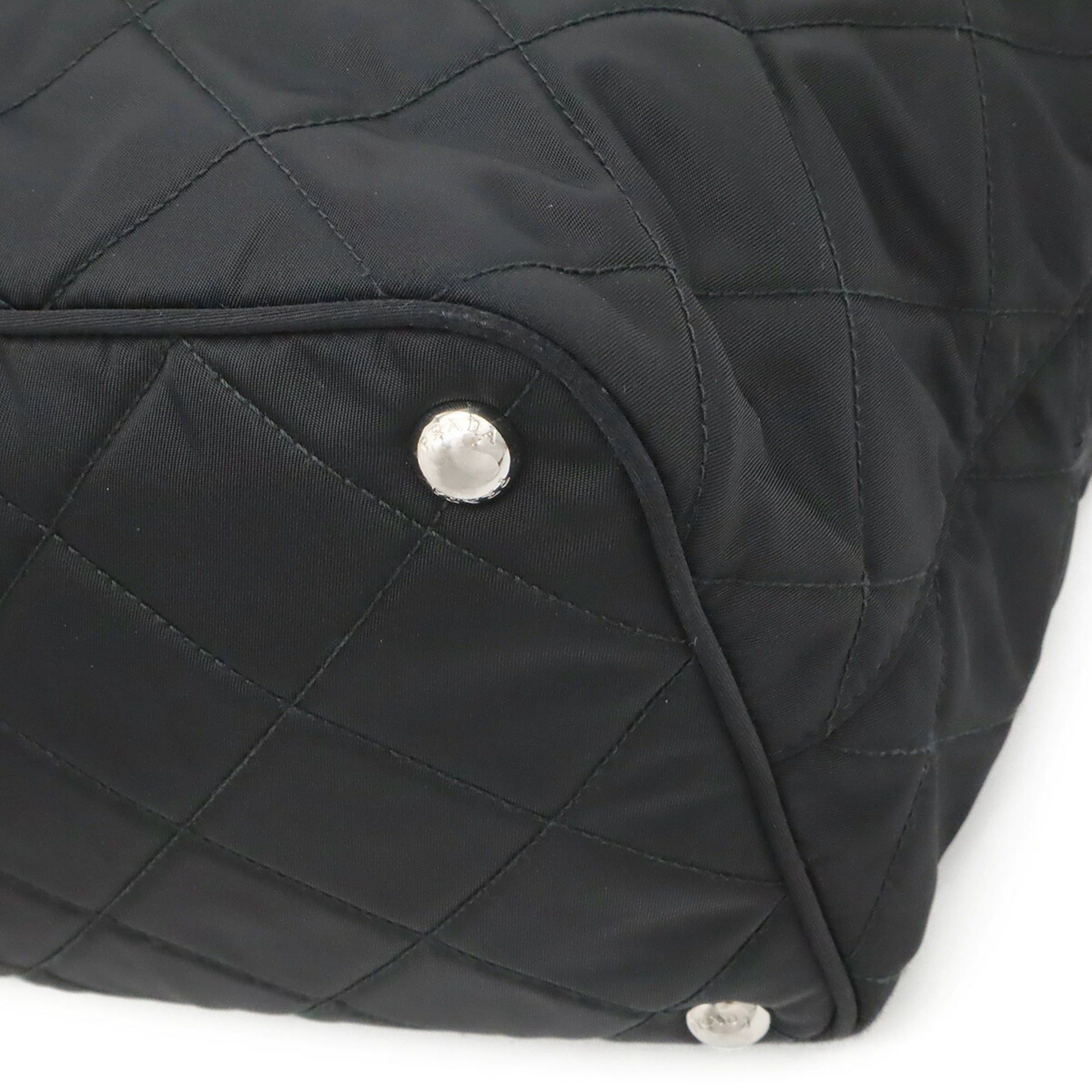 Nylon Leather Handbag Shoulder Bag (Pre-Owned) - Prada - Modalova
