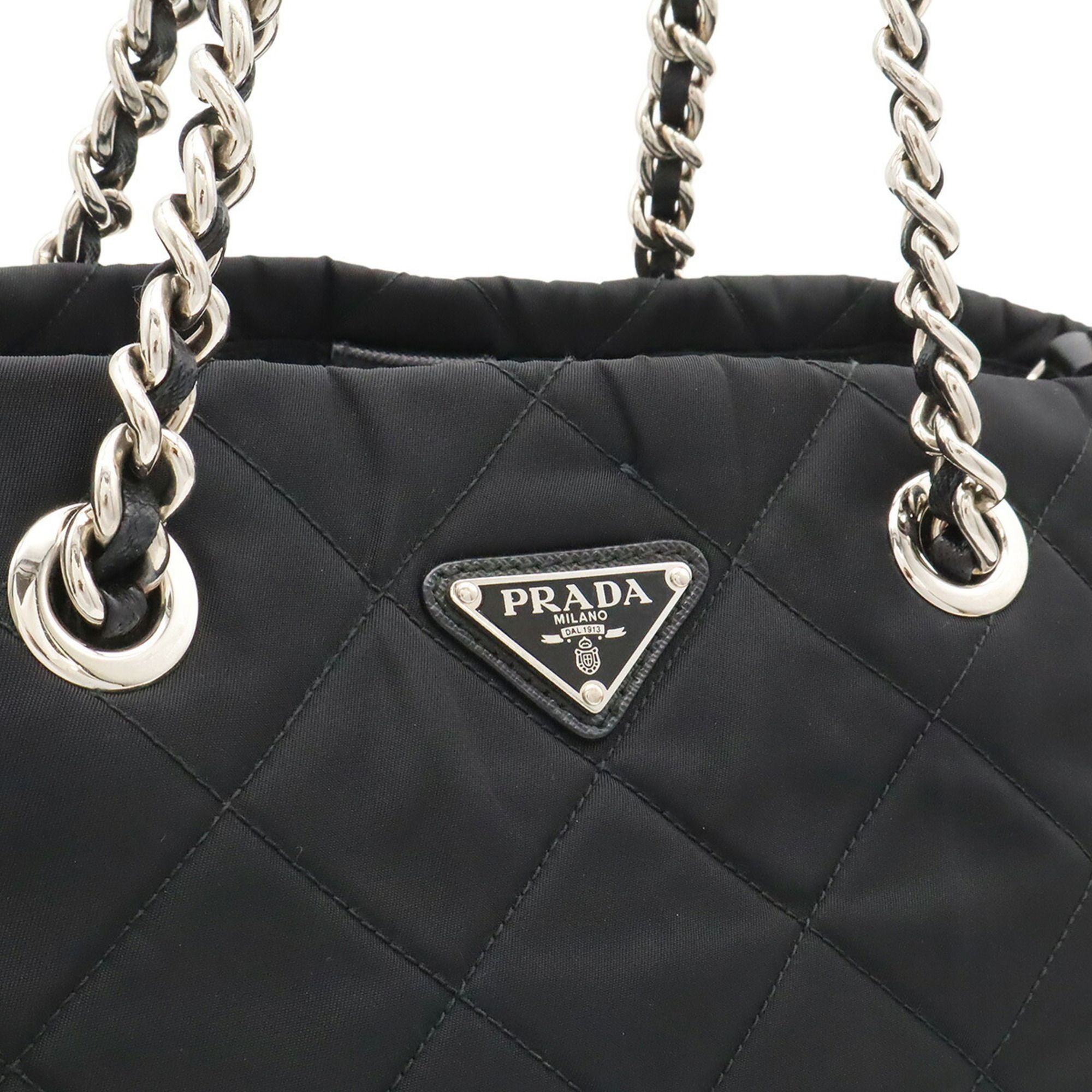 Nylon Leather Handbag Shoulder Bag (Pre-Owned) - Prada - Modalova