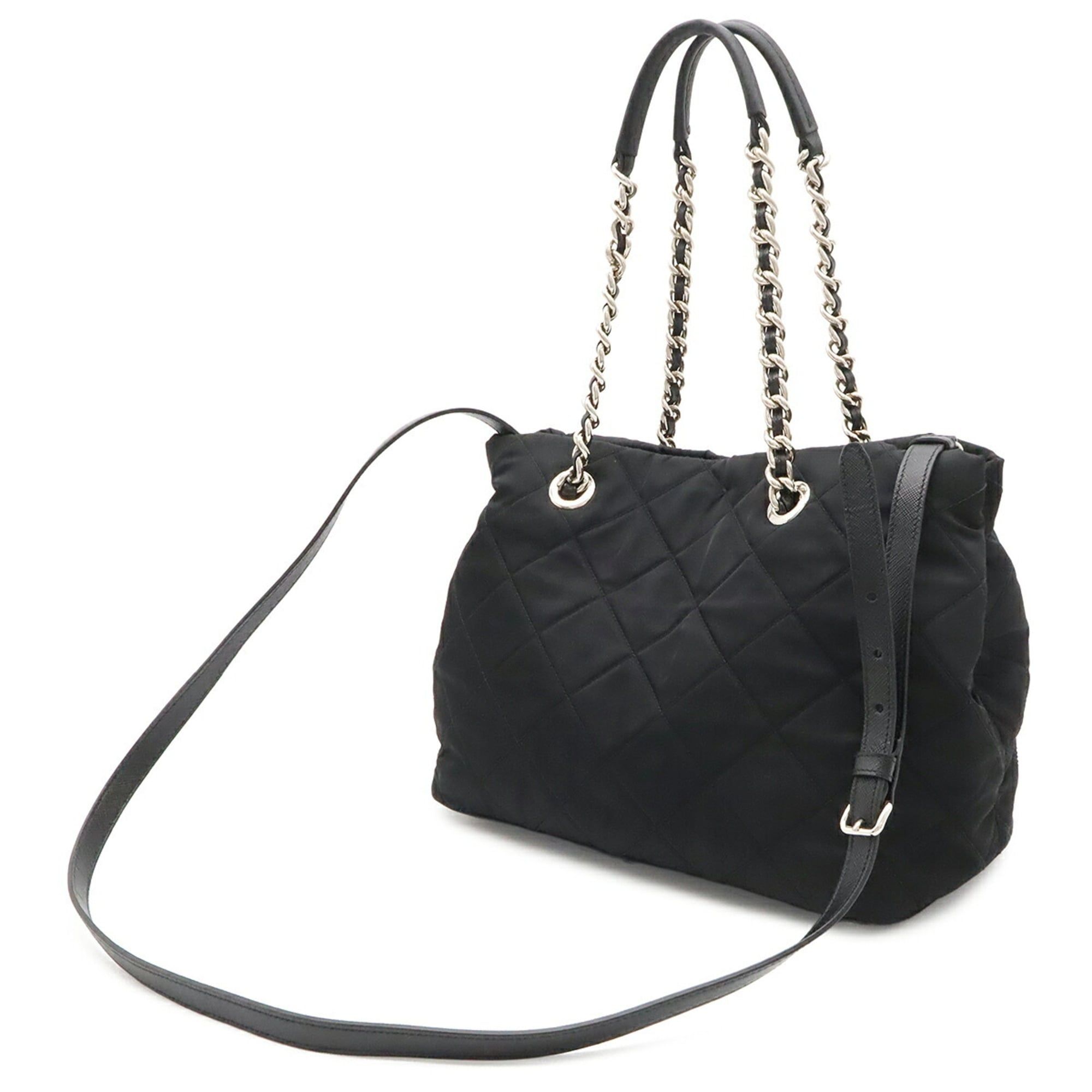 Nylon Leather Handbag Shoulder Bag (Pre-Owned) - Prada - Modalova