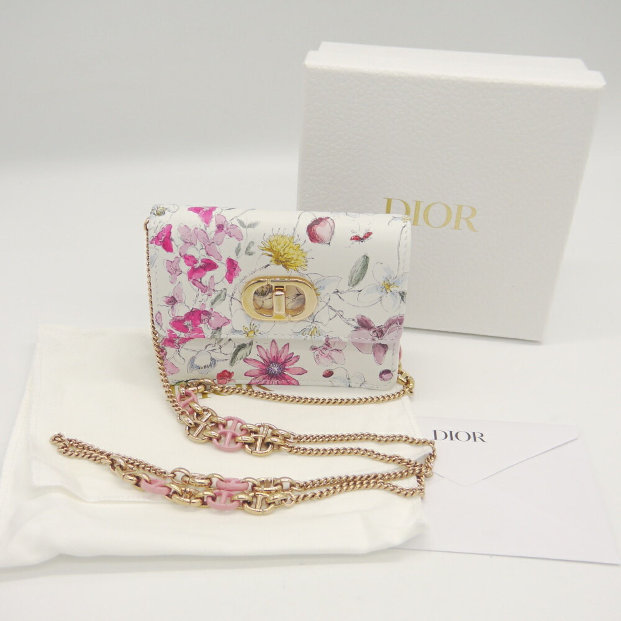 Leather Pochette Pouch (Pre-Owned) - Christian Dior - Modalova
