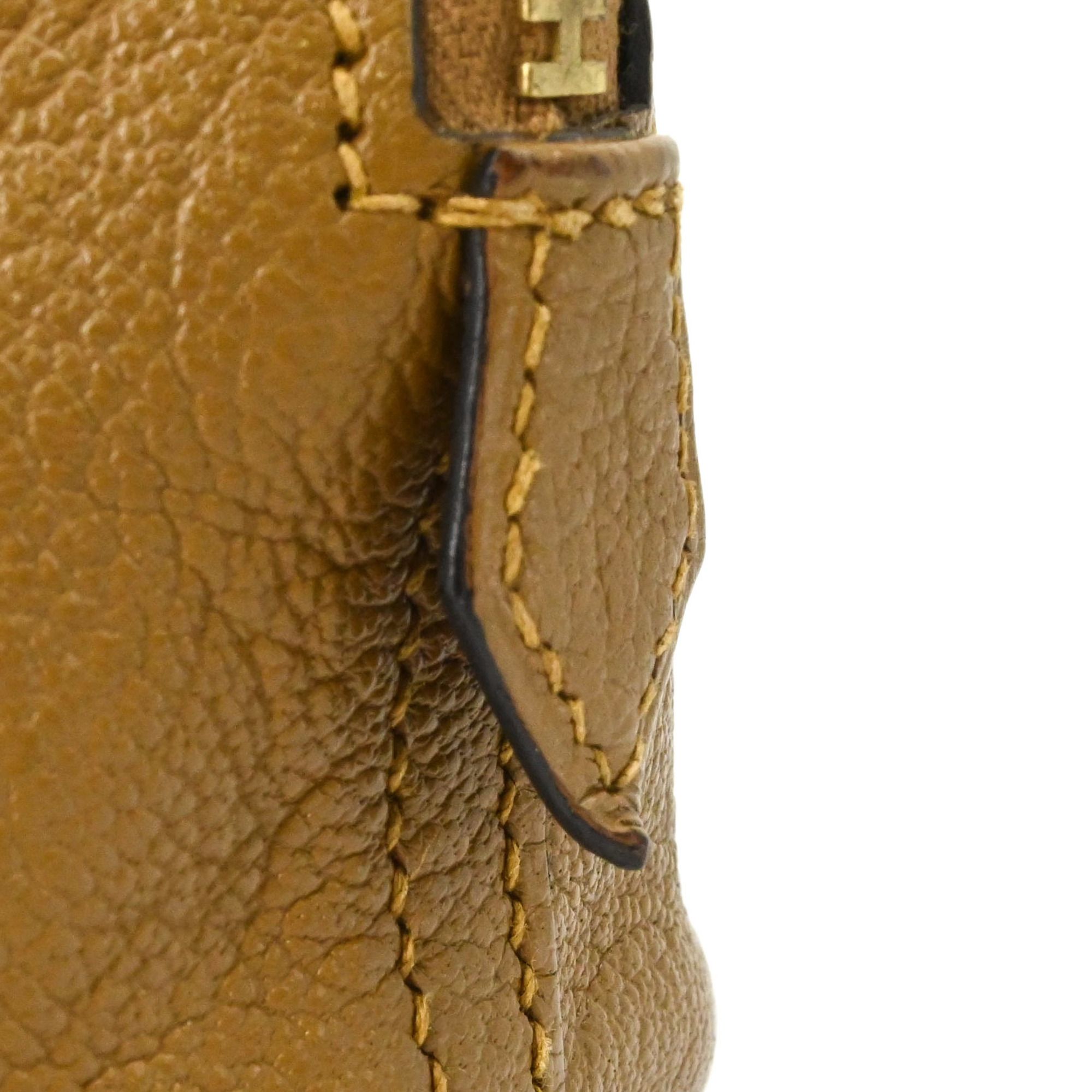 Chevre Leather Handbag Shoulder Bag (Pre-Owned) - Hermes - Modalova