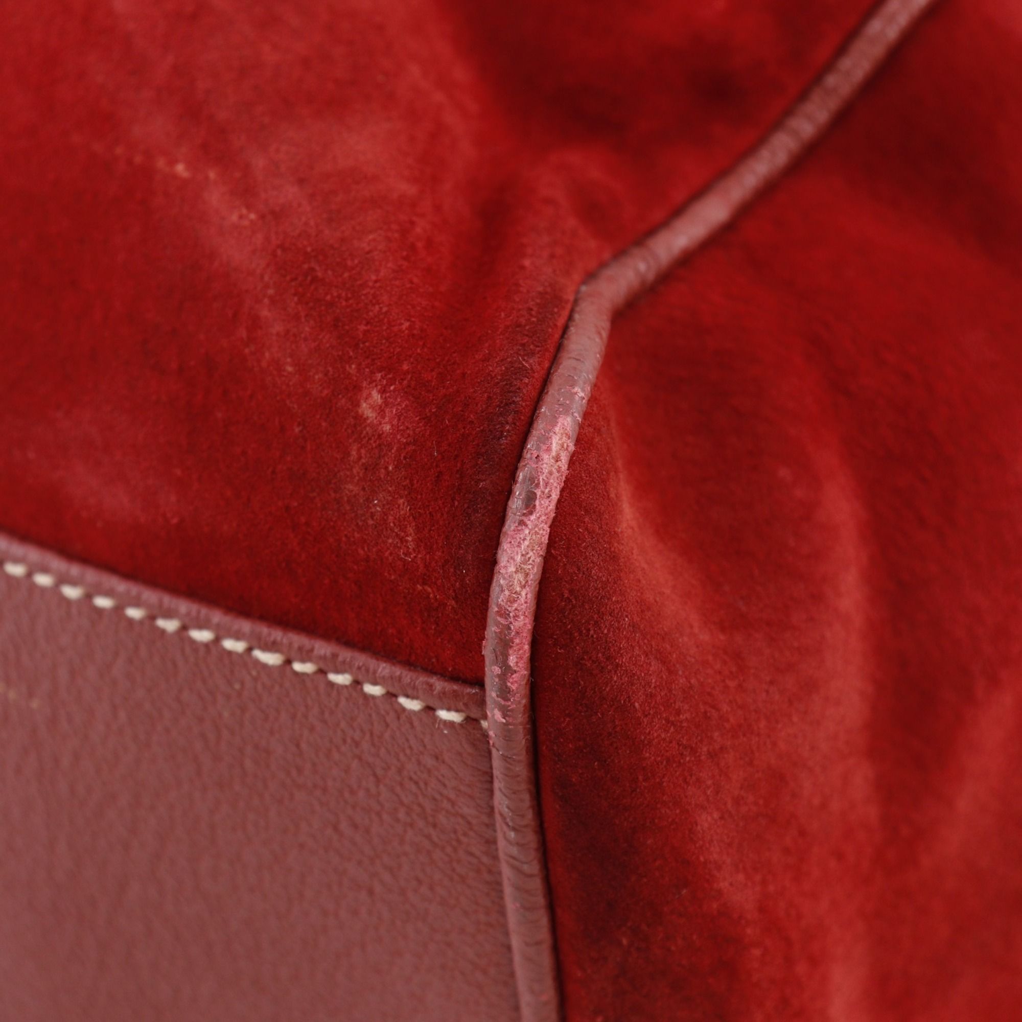Suede Leather Backpack (Pre-Owned) - Gucci - Modalova