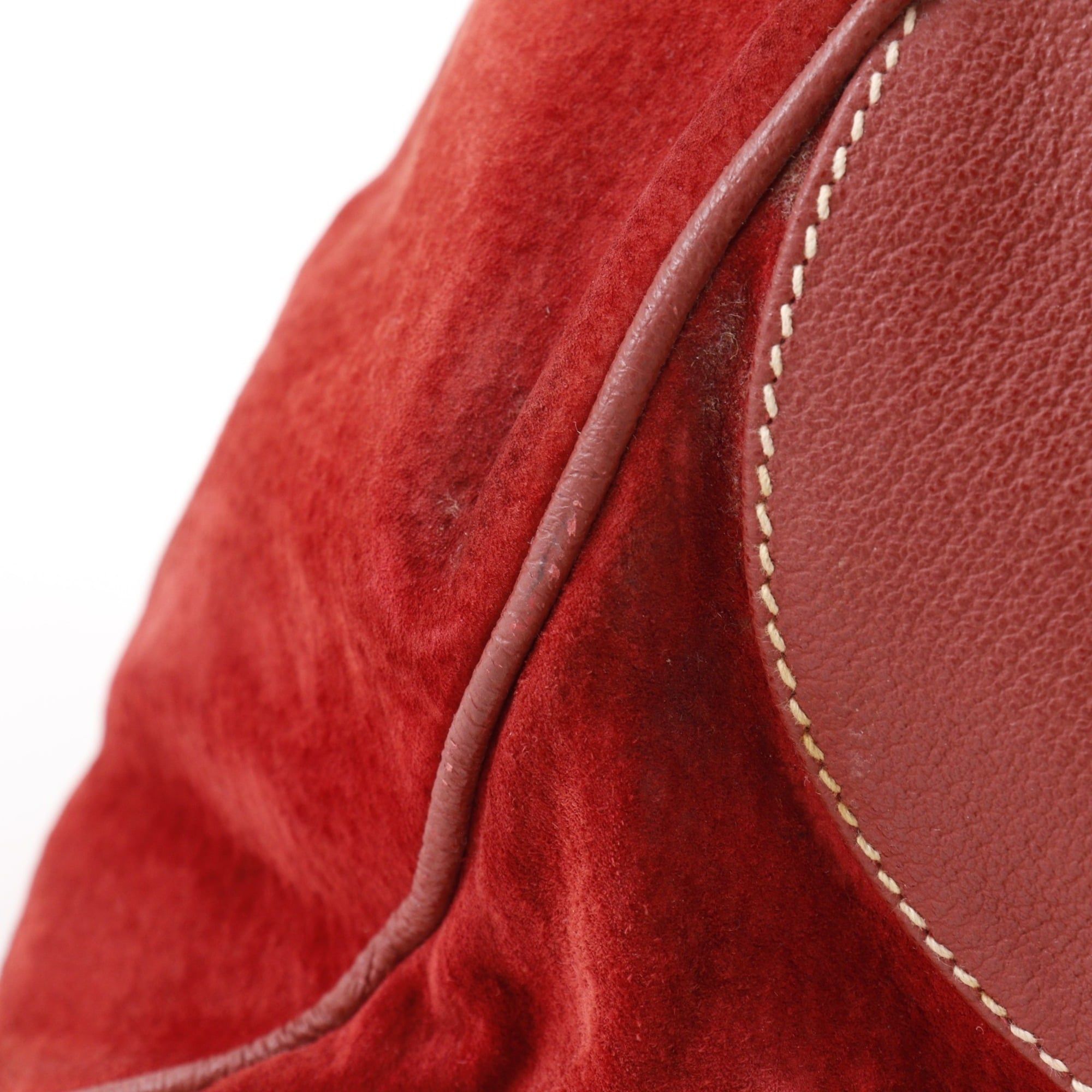 Suede Leather Backpack (Pre-Owned) - Gucci - Modalova