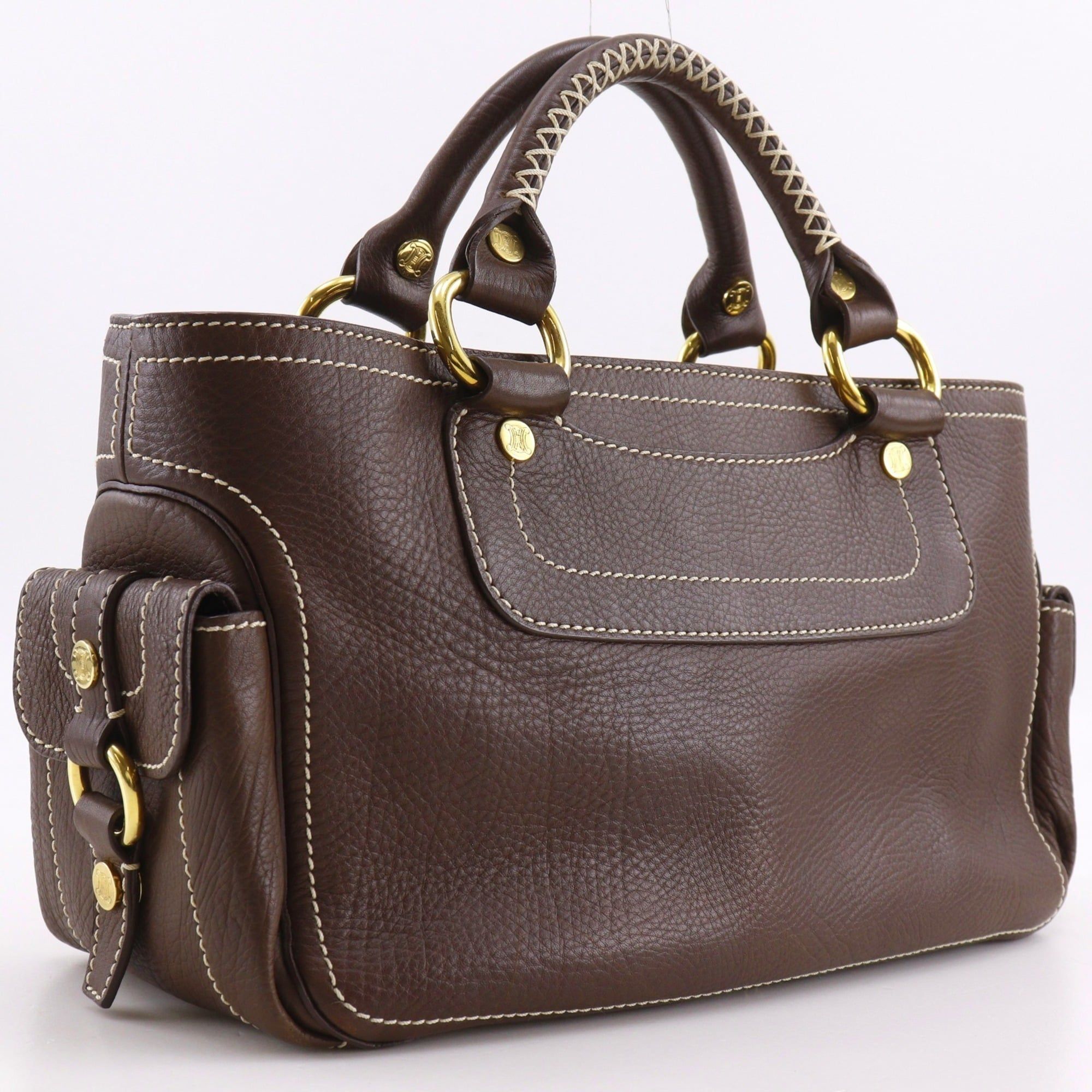 Leather Handbag (Pre-Owned) - Celine - Modalova