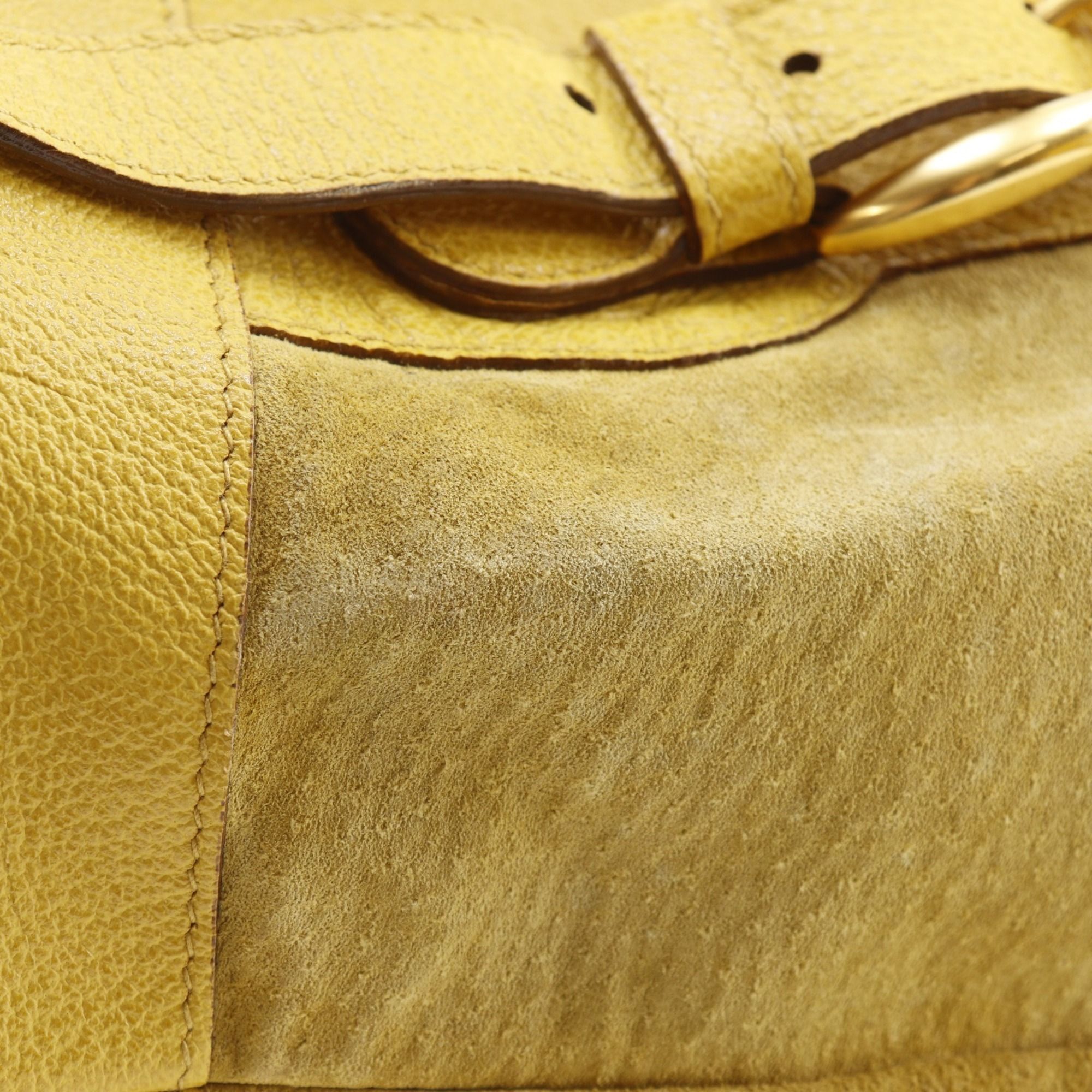 Suede Leather Shoulder Bag (Pre-Owned) - Gucci - Modalova