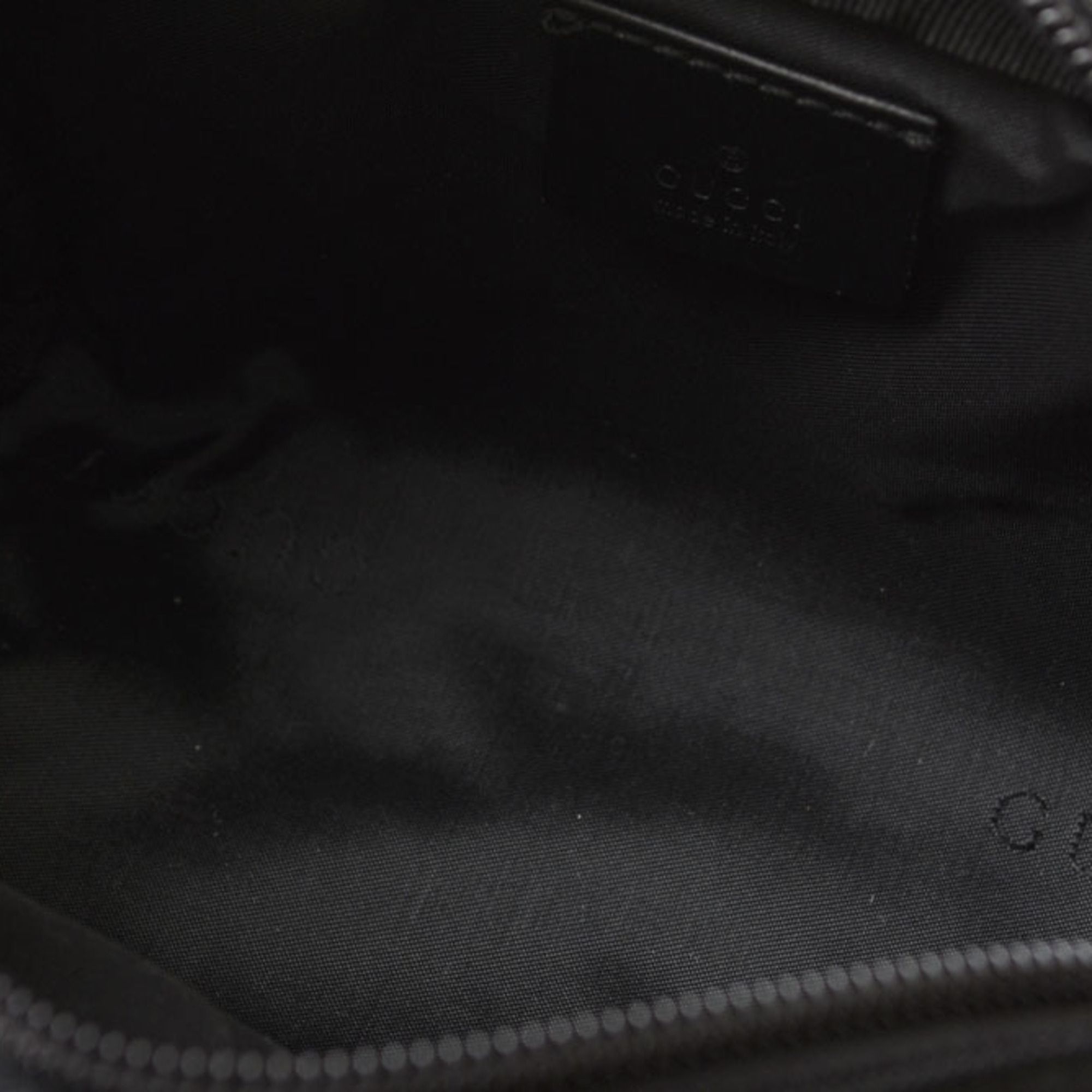 Leather Nylon Pouch (Pre-Owned) - Gucci - Modalova