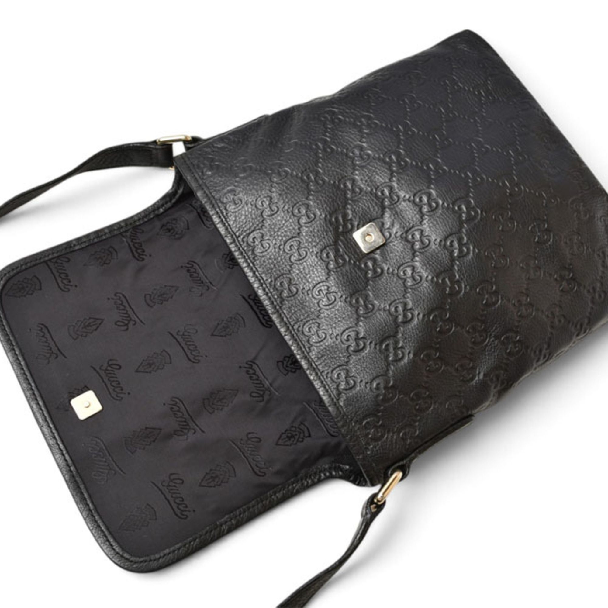 Leather Shoulder Bag (Pre-Owned) - Gucci - Modalova