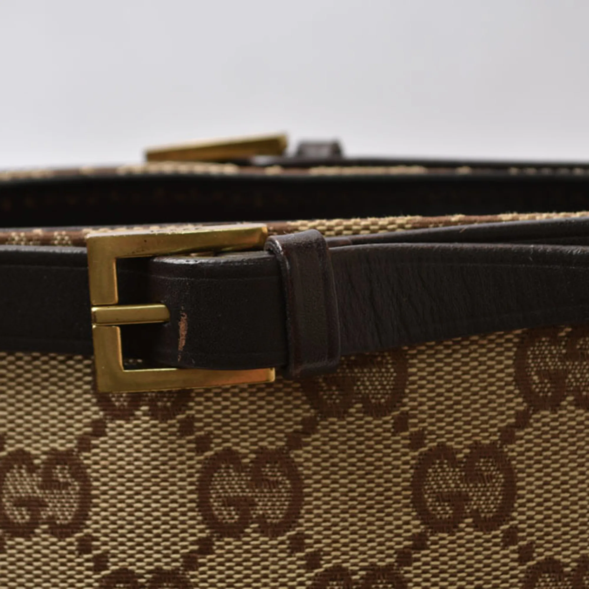 Gg Canvas Handbag (Pre-Owned) - Gucci - Modalova