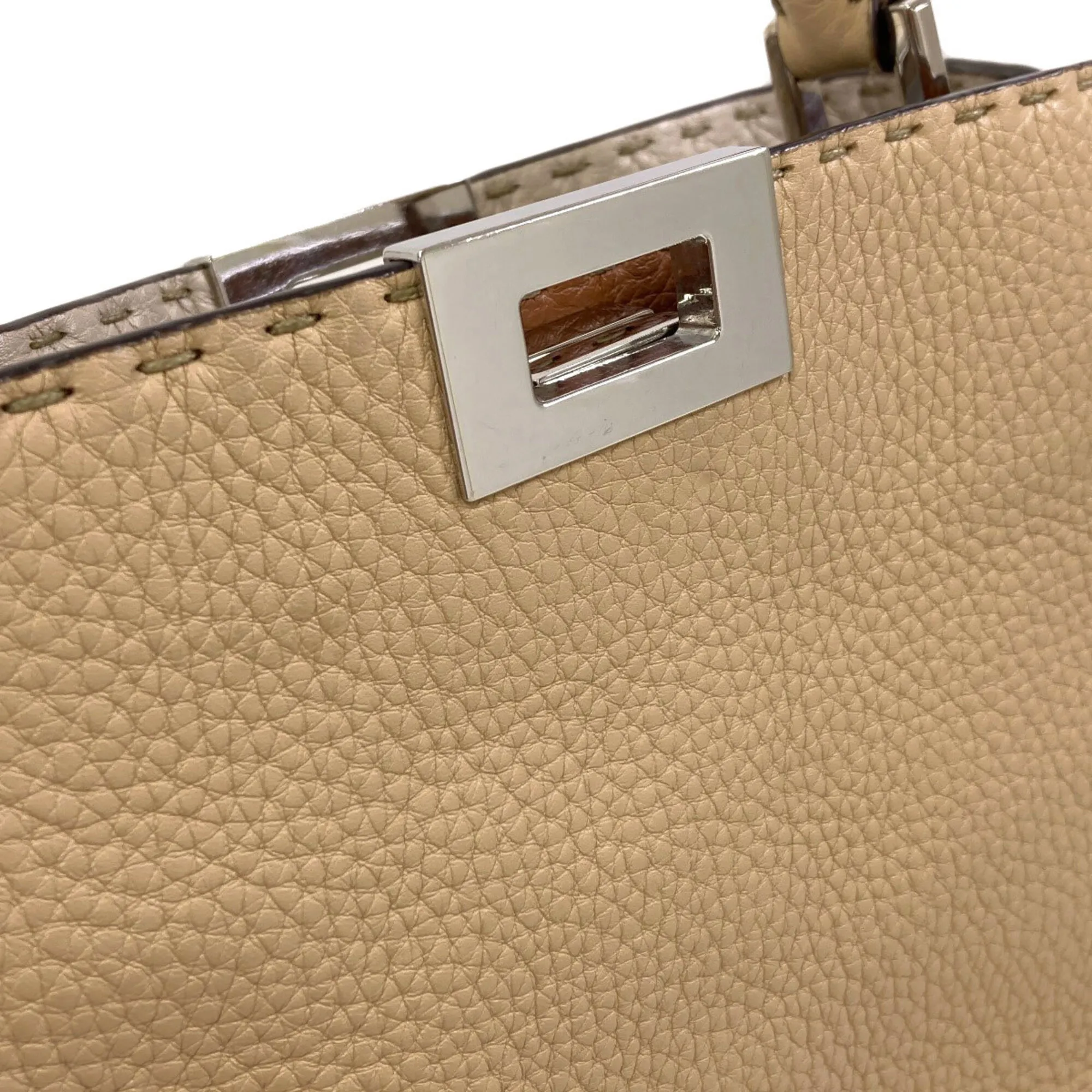 Fendi Beige Handbag (Pre-Owned) - Fendi - Modalova
