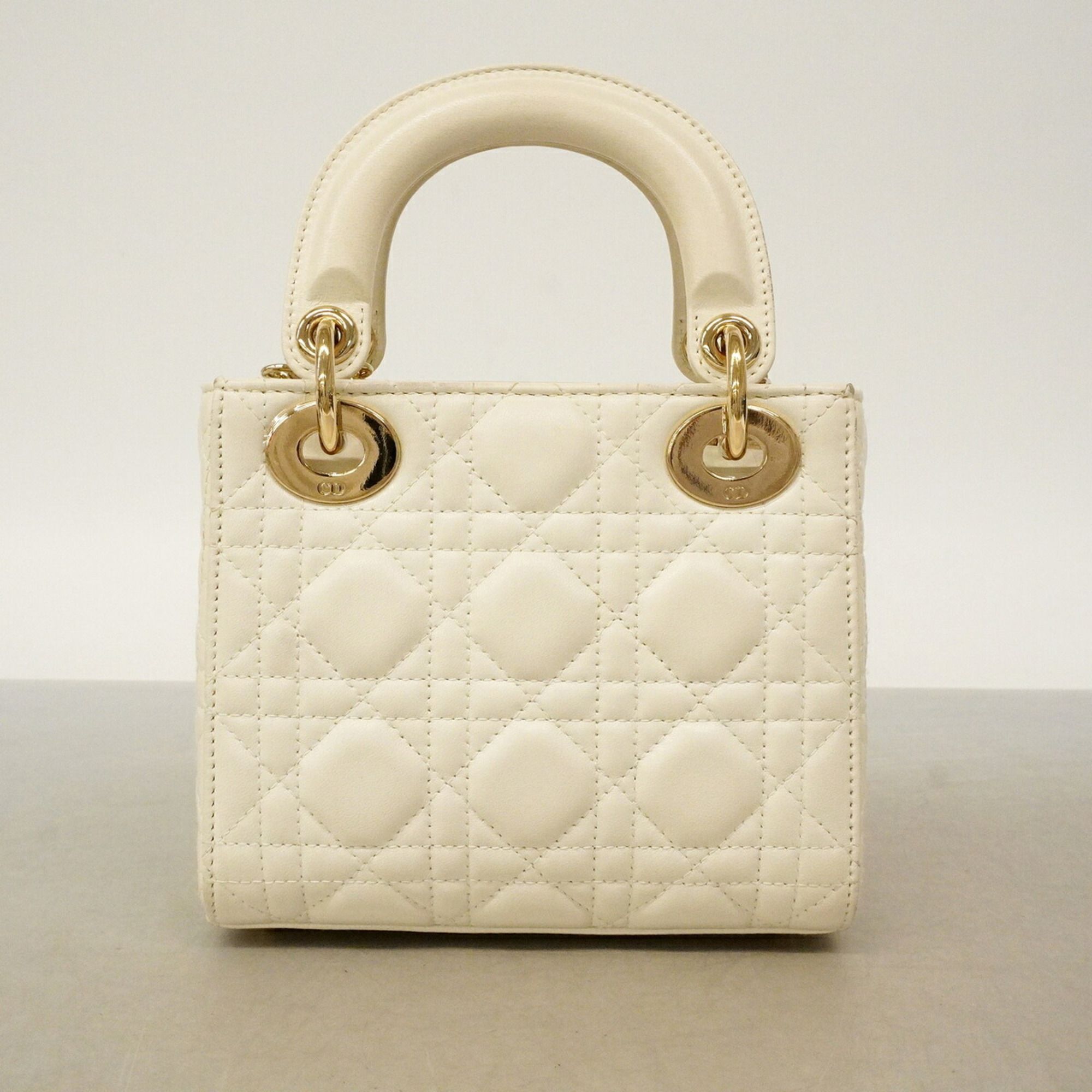 Leather Handbag (Pre-Owned) - Christian Dior - Modalova