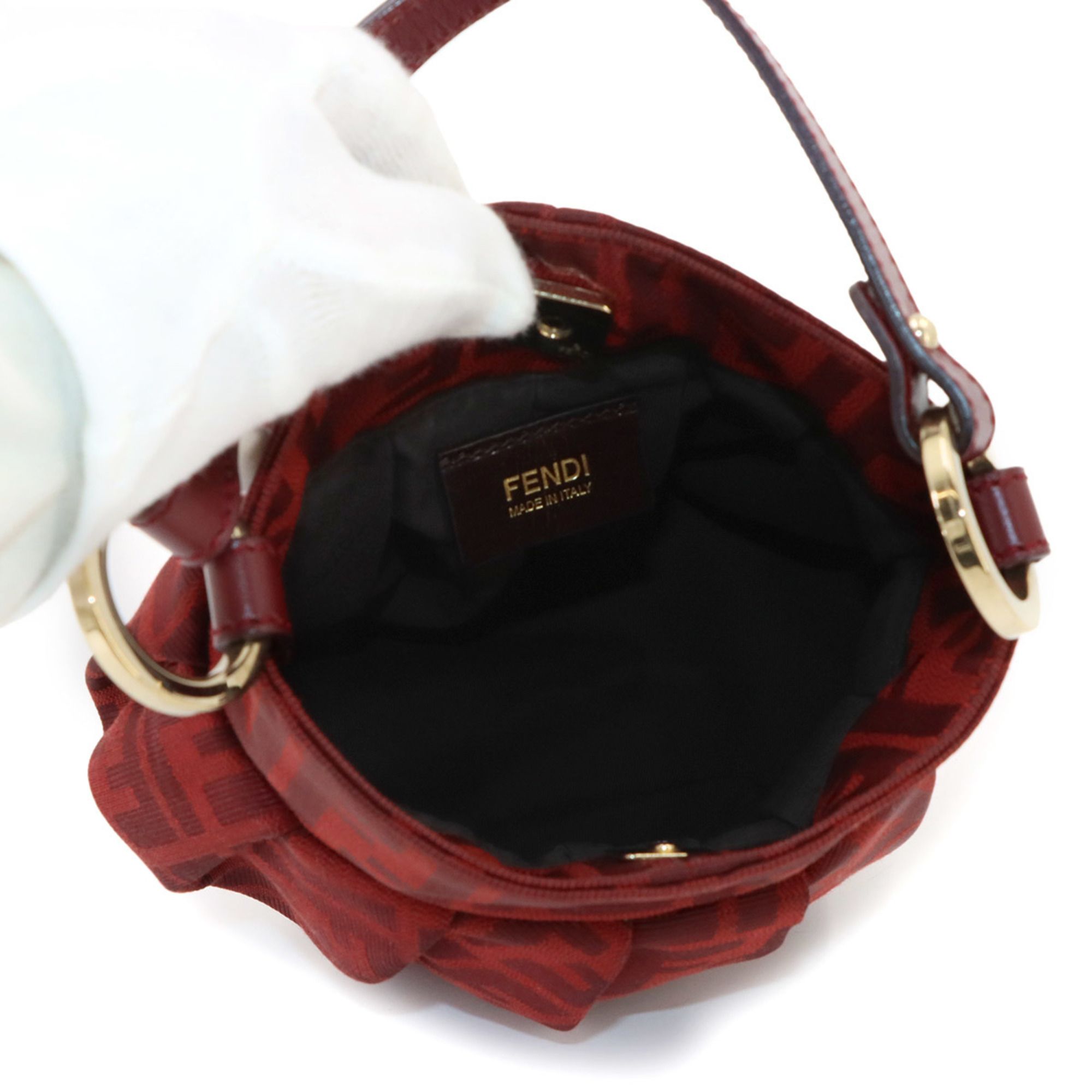 Canvas Leather Handbag (Pre-Owned) - Fendi - Modalova