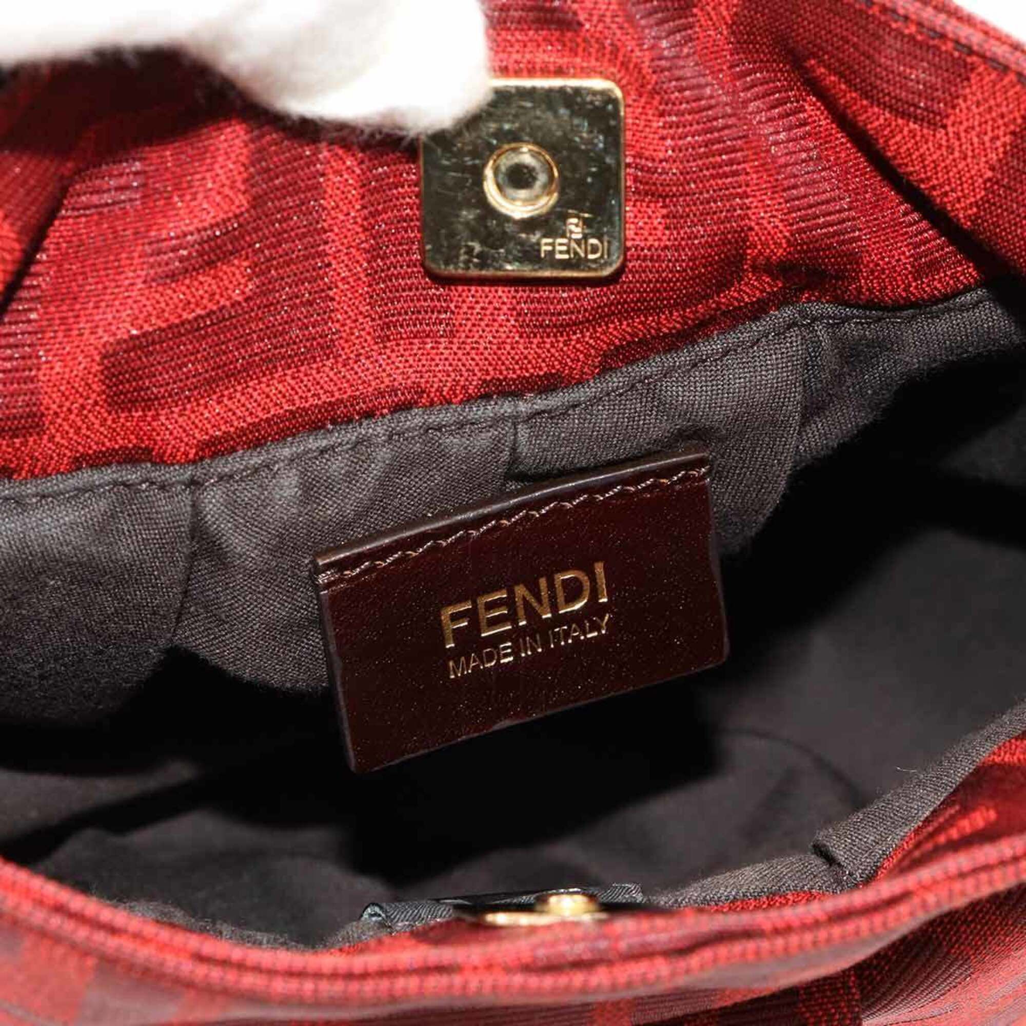 Canvas Leather Handbag (Pre-Owned) - Fendi - Modalova