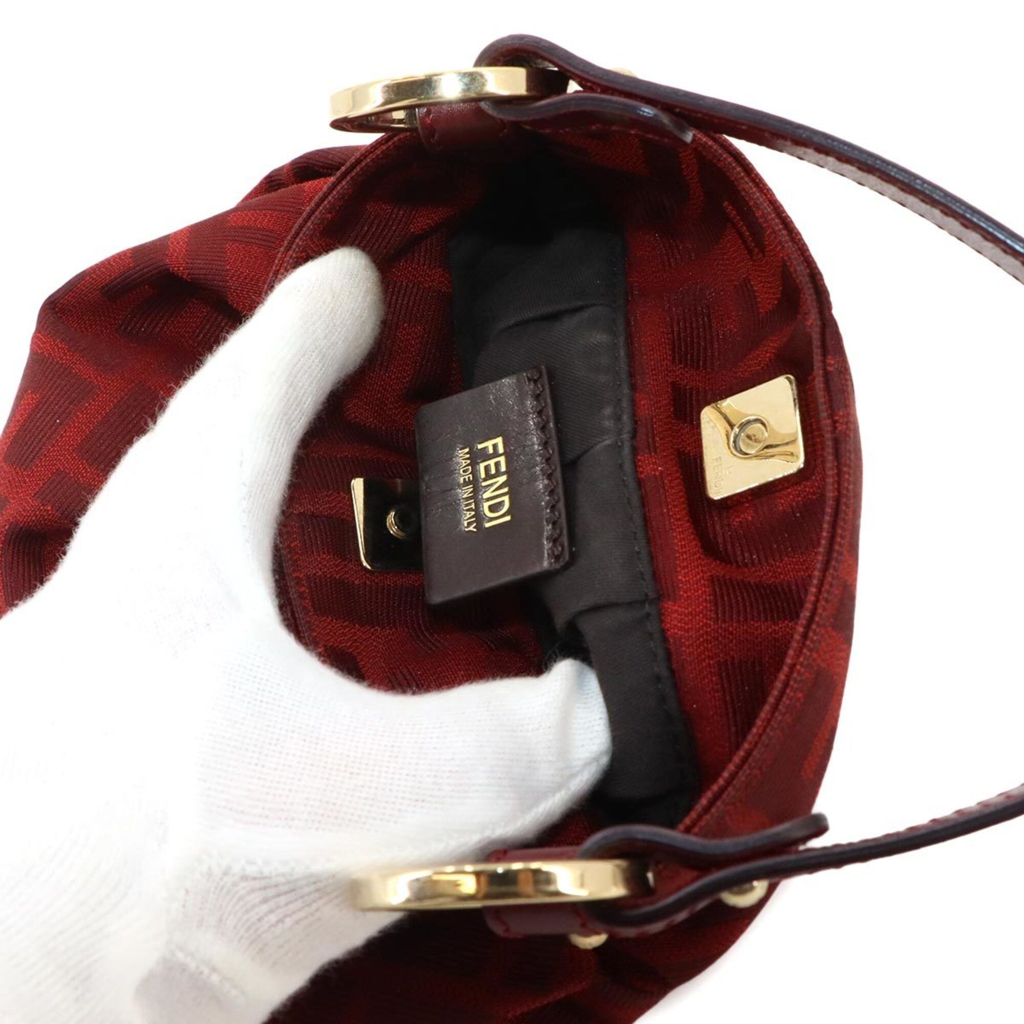 Canvas Leather Handbag (Pre-Owned) - Fendi - Modalova