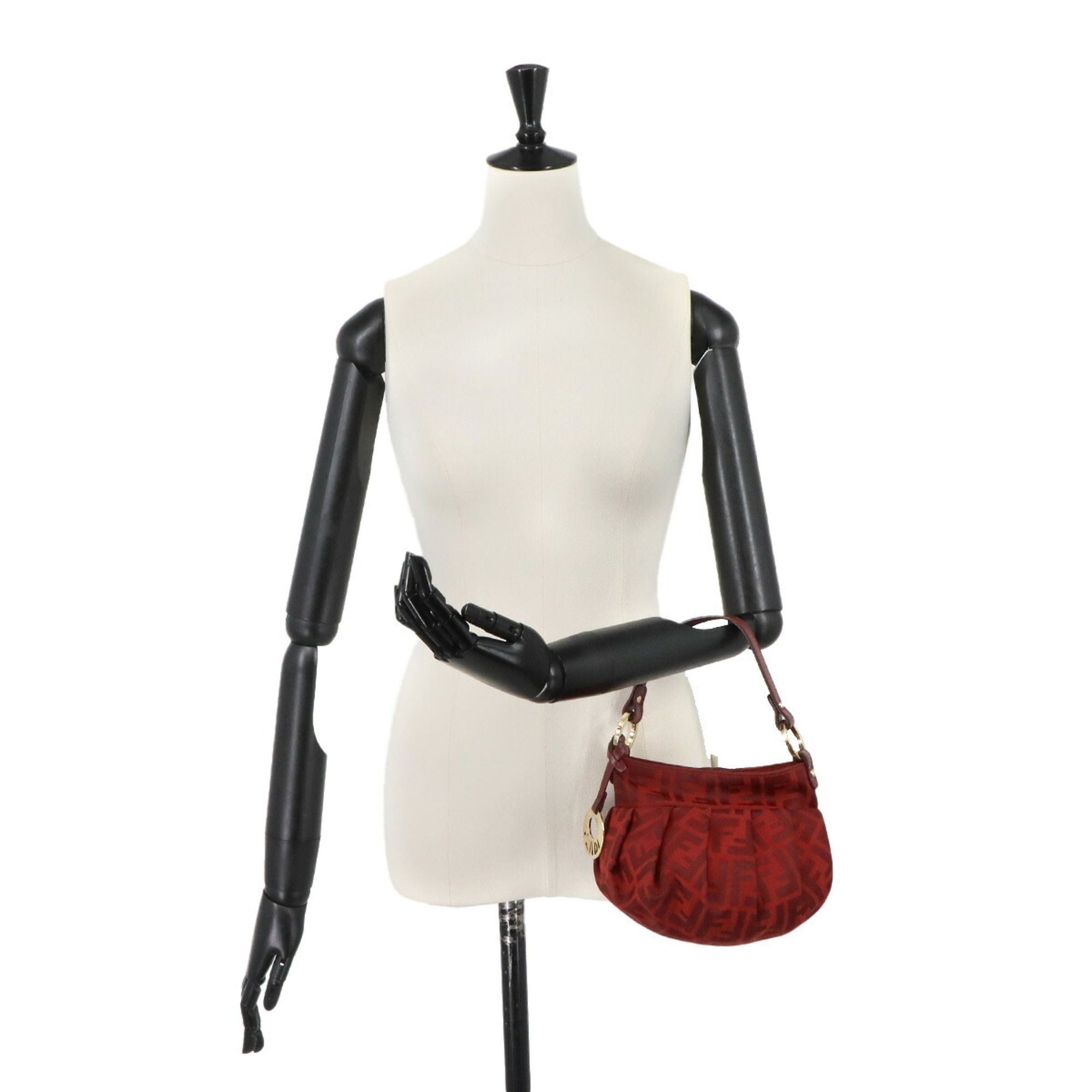 Canvas Leather Handbag (Pre-Owned) - Fendi - Modalova