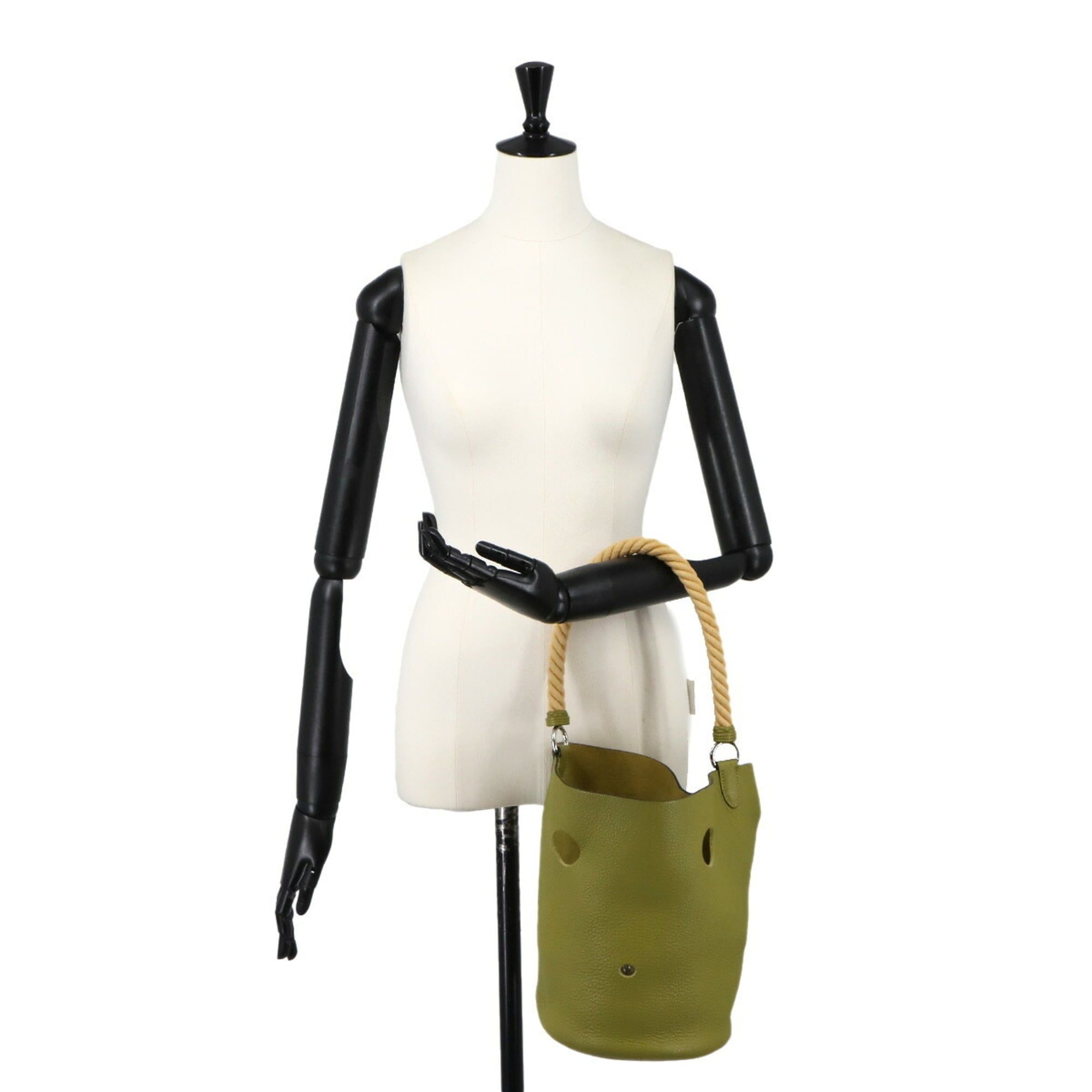 Taurillon Clemence Leather Handbag (Pre-Owned) - Hermes - Modalova