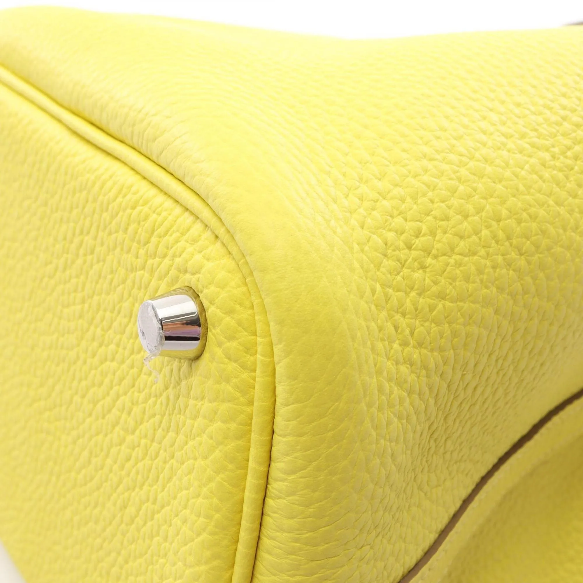 Taurillon Clemence Leather Leather Handbag (Pre-Owned) - Hermes - Modalova