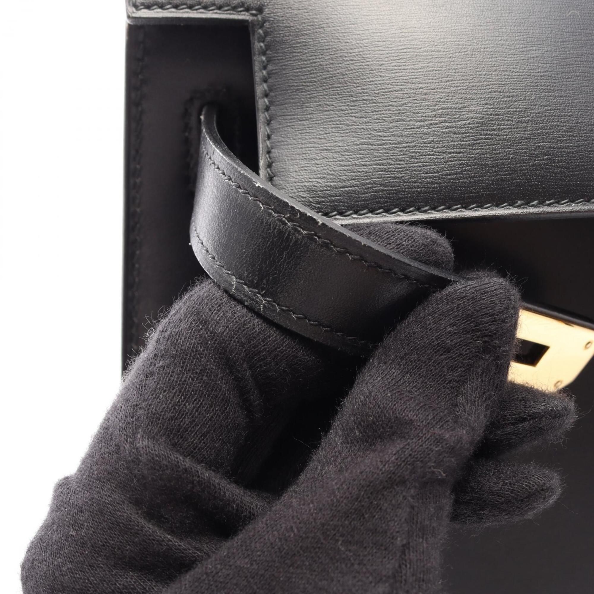 Box Calf Leather Handbag (Pre-Owned) - Hermes - Modalova