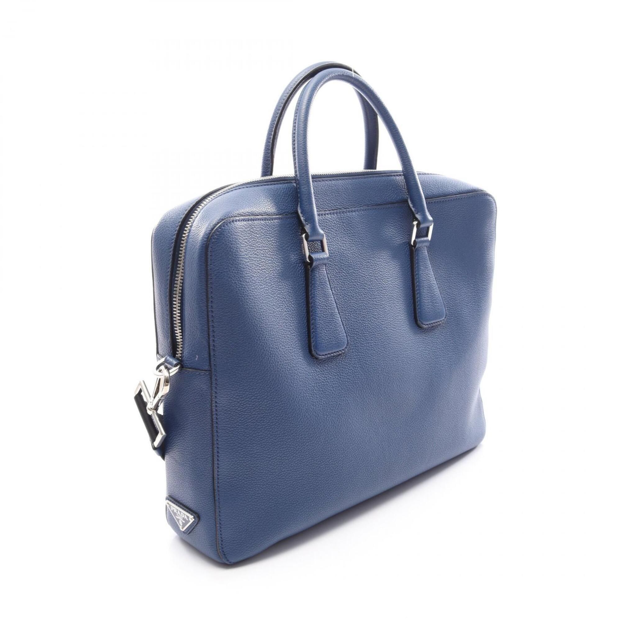 Leather Briefcase (Pre-Owned) - Prada - Modalova