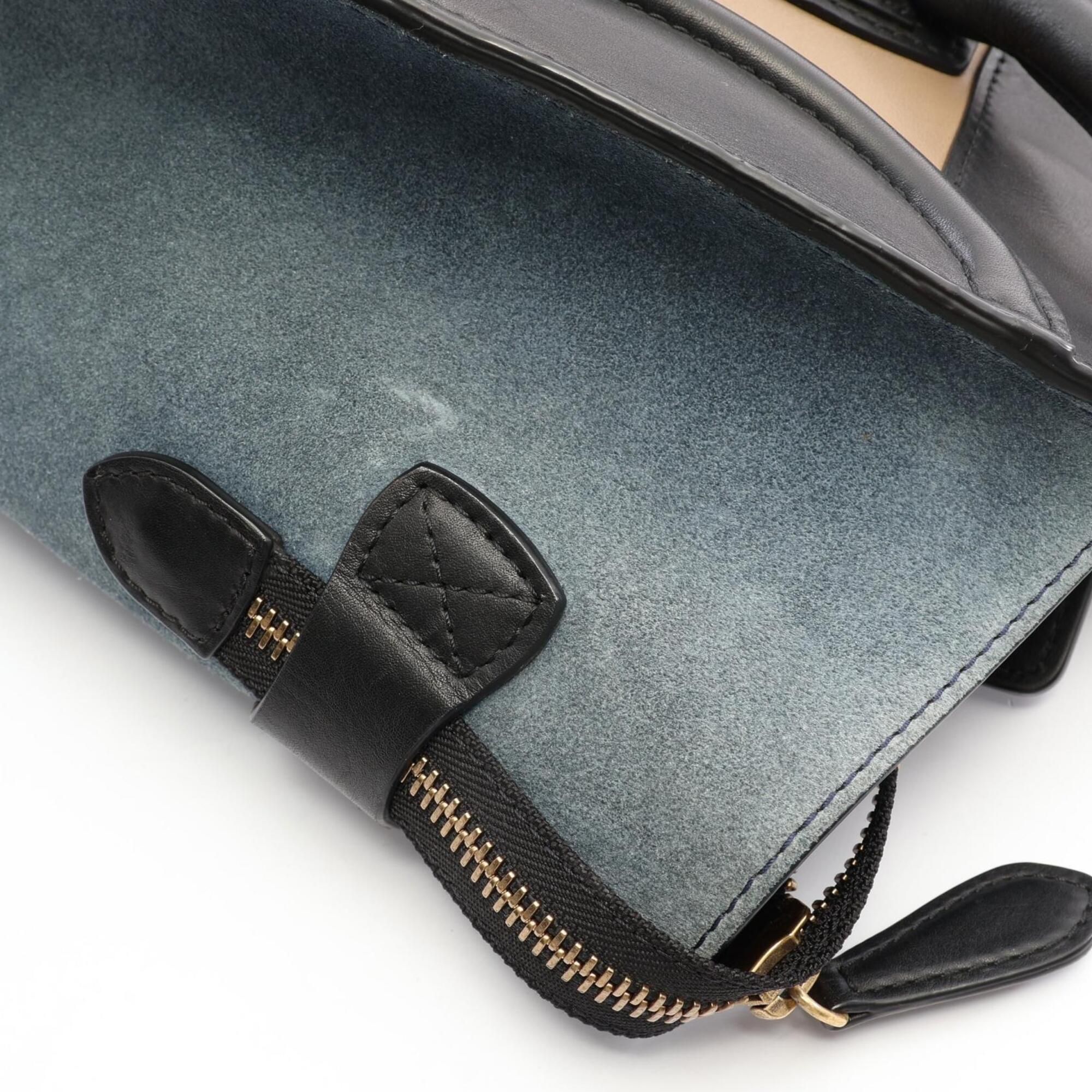 Leather Suede Handbag (Pre-Owned) - Celine - Modalova