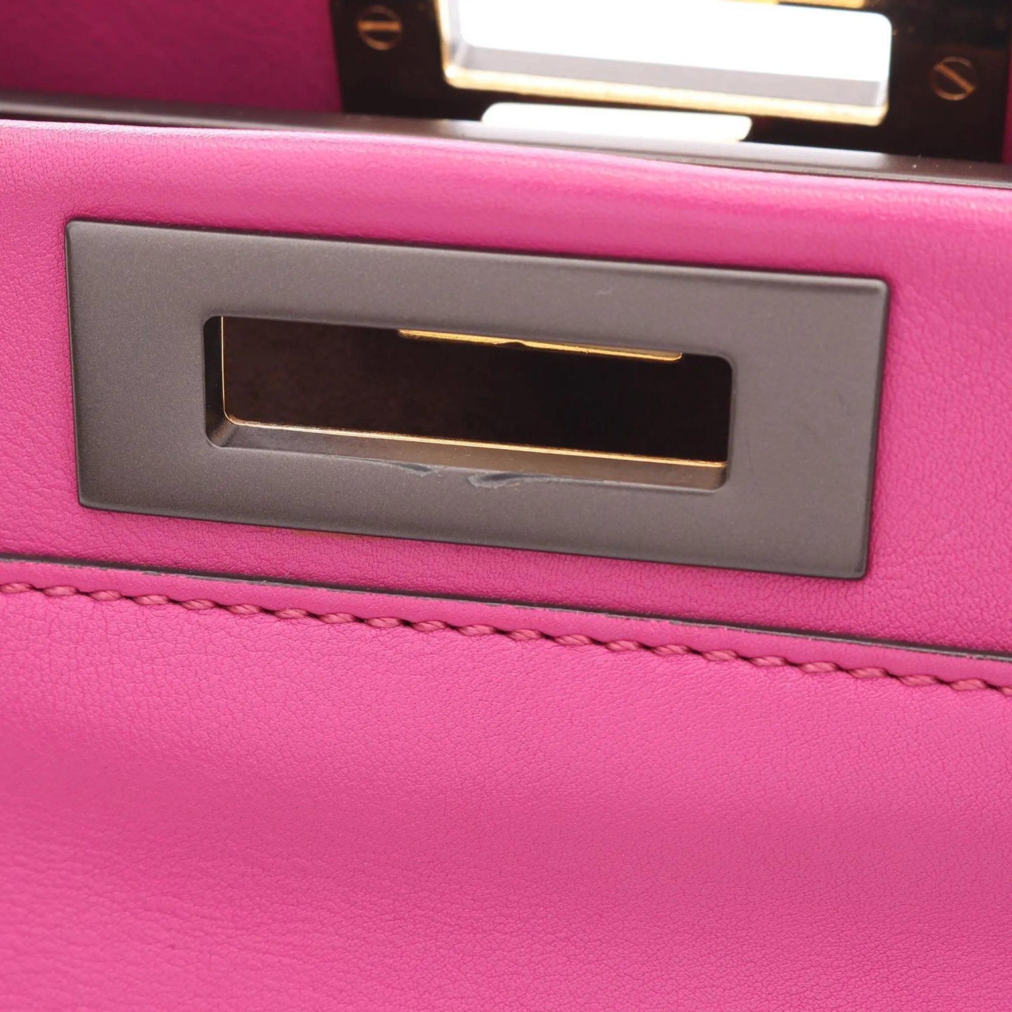Peekaboo Leather Handbag (Pre-Owned) - Fendi - Modalova
