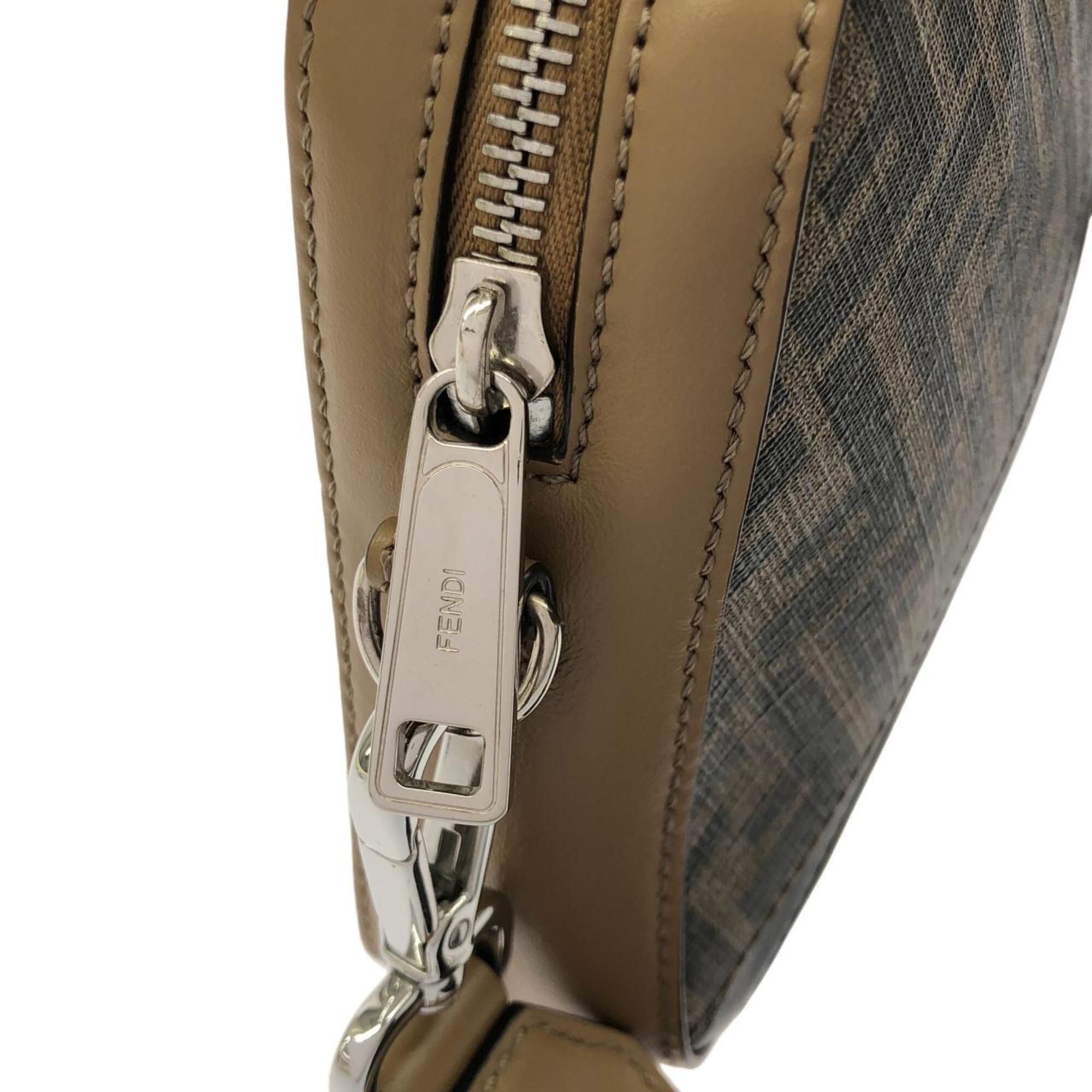 Coated Canvas Leather Shoulder Bag (Pre-Owned) - Fendi - Modalova