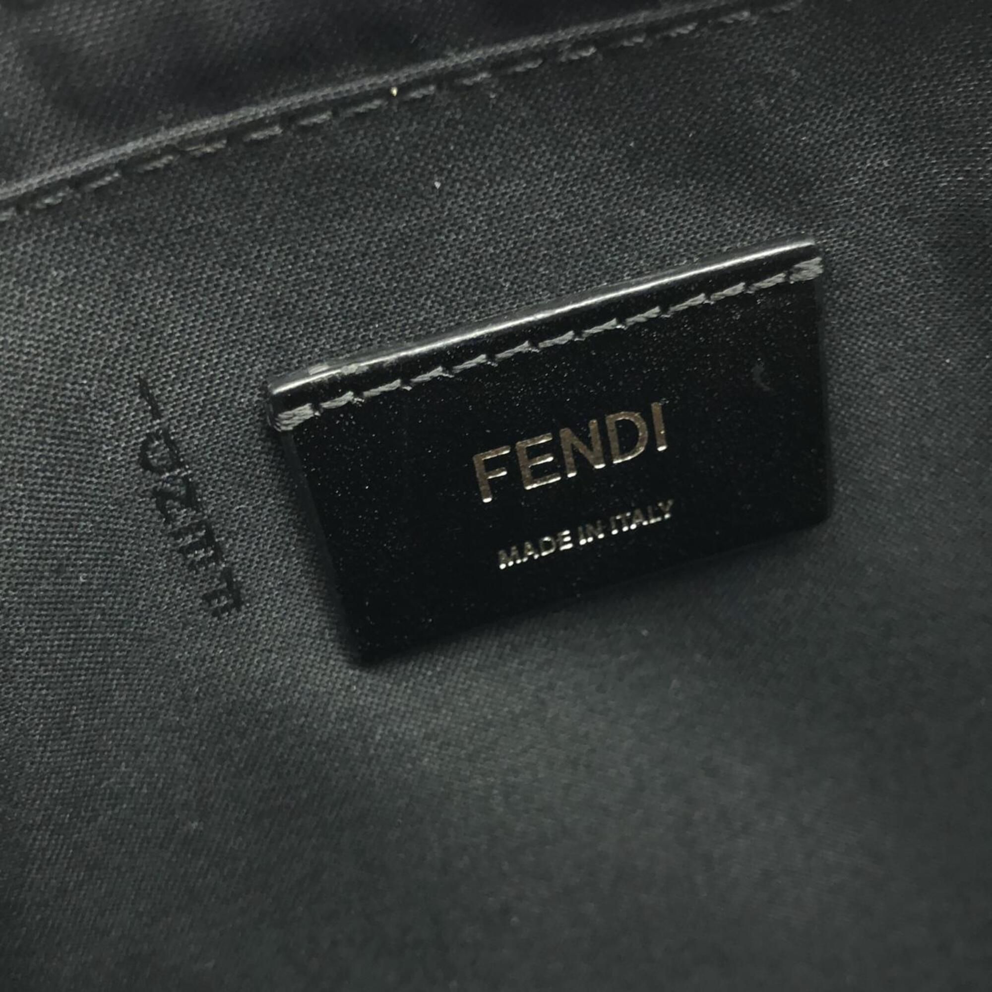 Coated Canvas Leather Shoulder Bag (Pre-Owned) - Fendi - Modalova