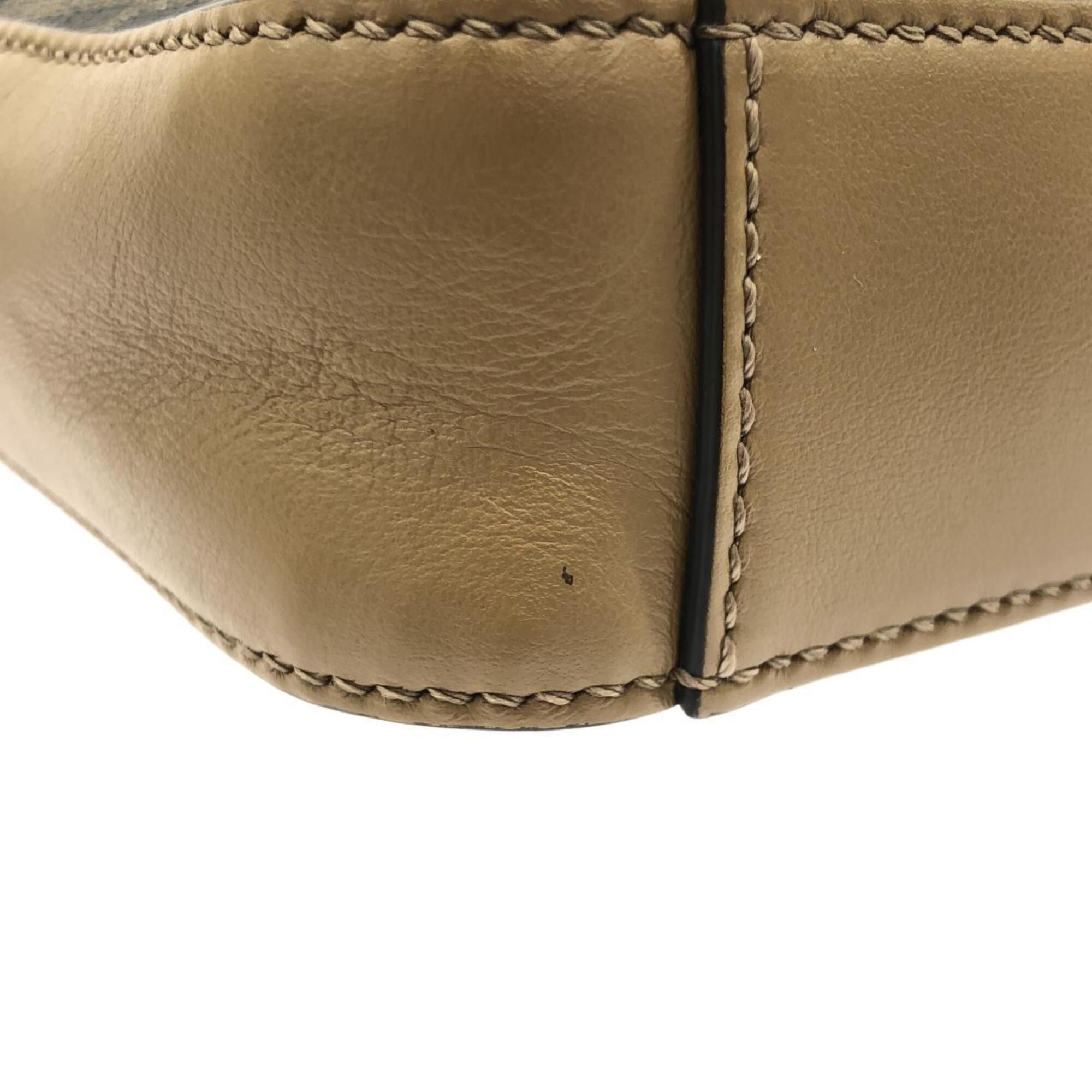 Coated Canvas Leather Shoulder Bag (Pre-Owned) - Fendi - Modalova