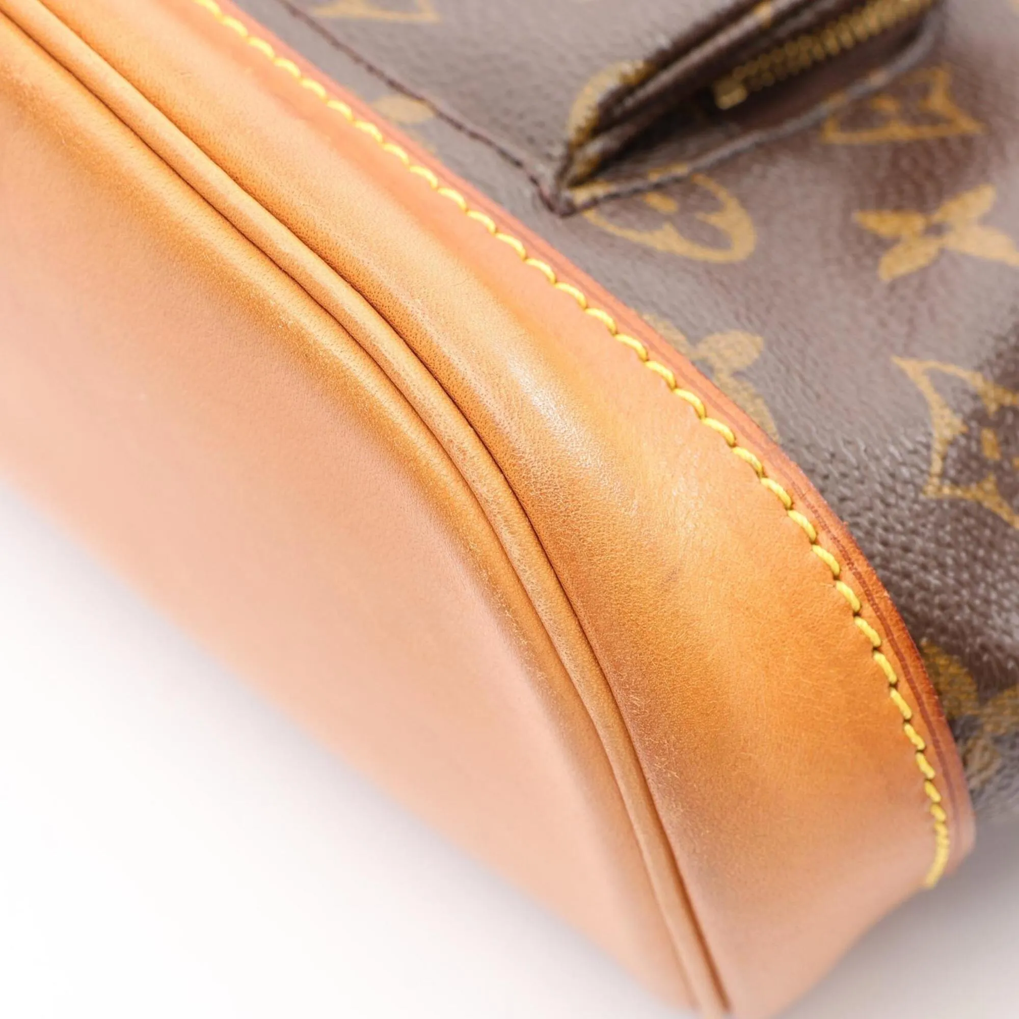 Coated Canvas Leather Backpack Handbag (Pre-Owned) - Louis Vuitton - Modalova