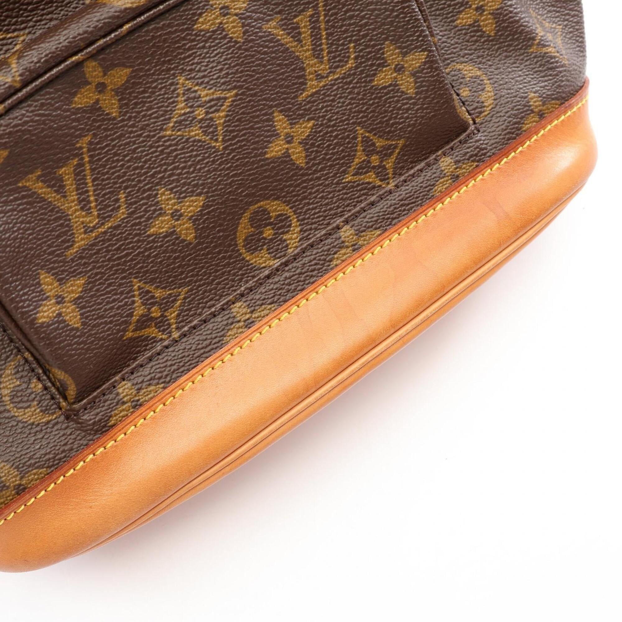 Coated Canvas Leather Backpack Handbag (Pre-Owned) - Louis Vuitton - Modalova