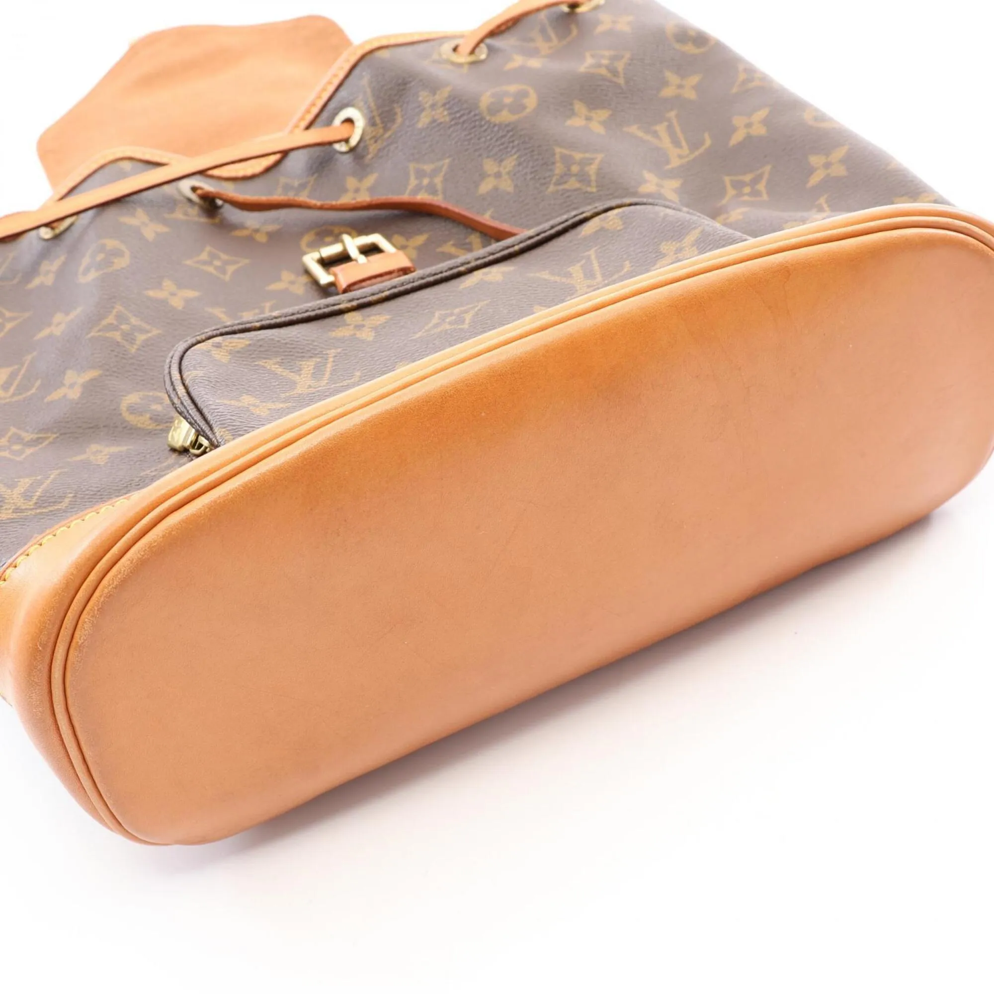Coated Canvas Leather Backpack Handbag (Pre-Owned) - Louis Vuitton - Modalova