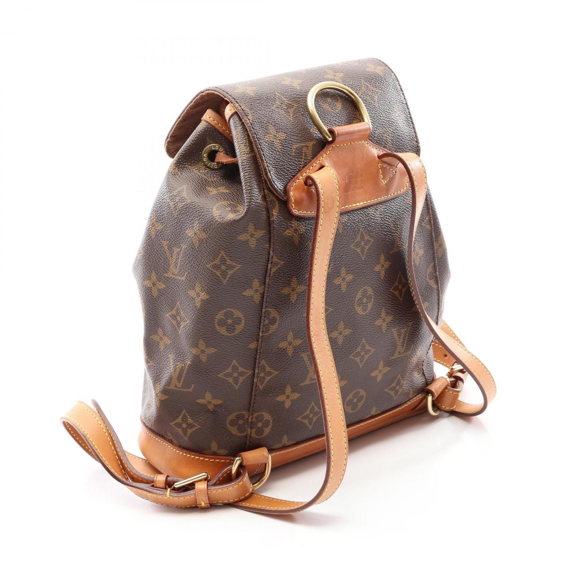 Coated Canvas Leather Backpack Handbag (Pre-Owned) - Louis Vuitton - Modalova