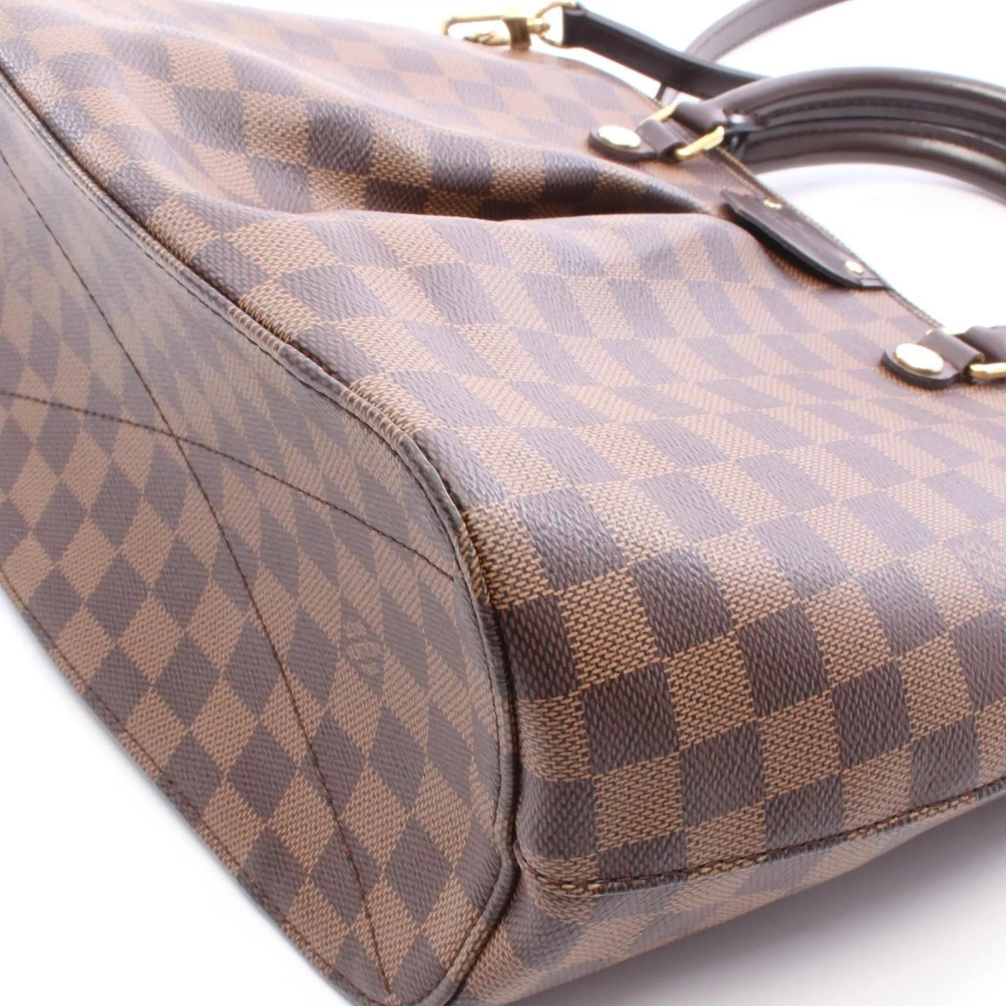 Coated Canvas Leather Handbag (Pre-Owned) - Louis Vuitton - Modalova