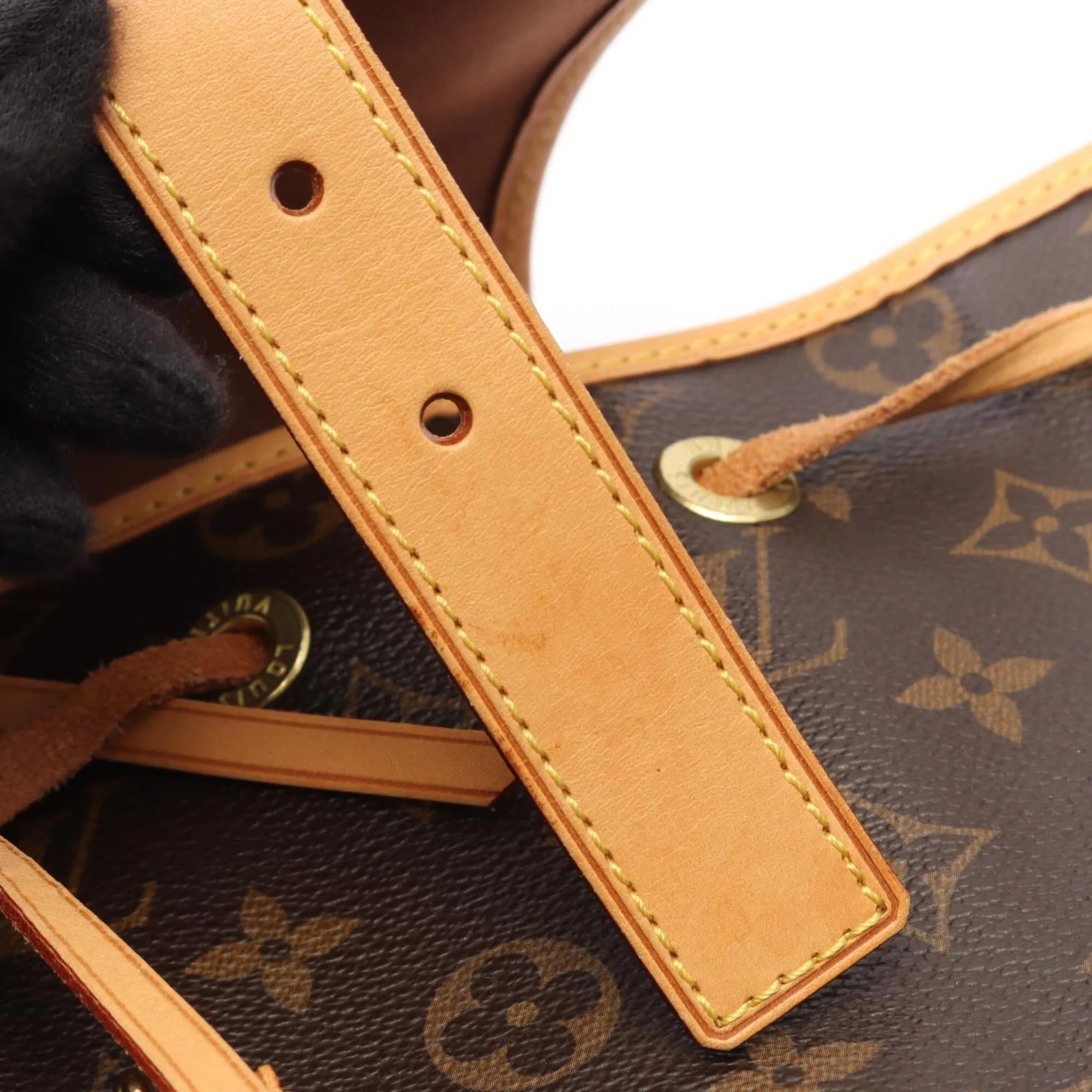 Coated Canvas Monogram Leather Backpack Handbag (Pre-Owned) - Louis Vuitton - Modalova