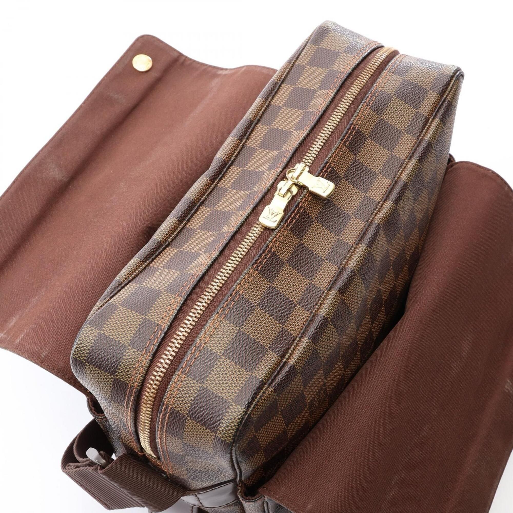 Coated Canvas Leather Handbag Shoulder Bag (Pre-Owned) - Louis Vuitton - Modalova