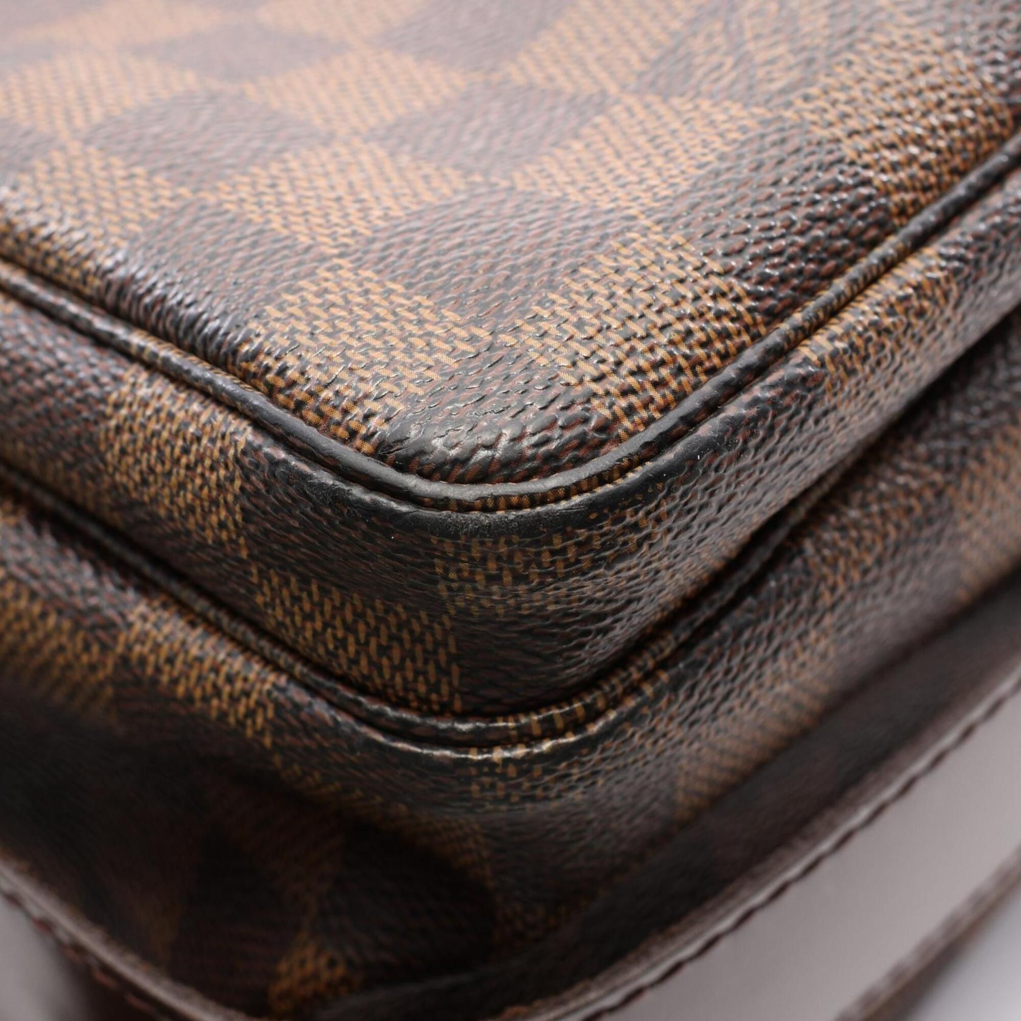 Coated Canvas Leather Handbag Shoulder Bag (Pre-Owned) - Louis Vuitton - Modalova