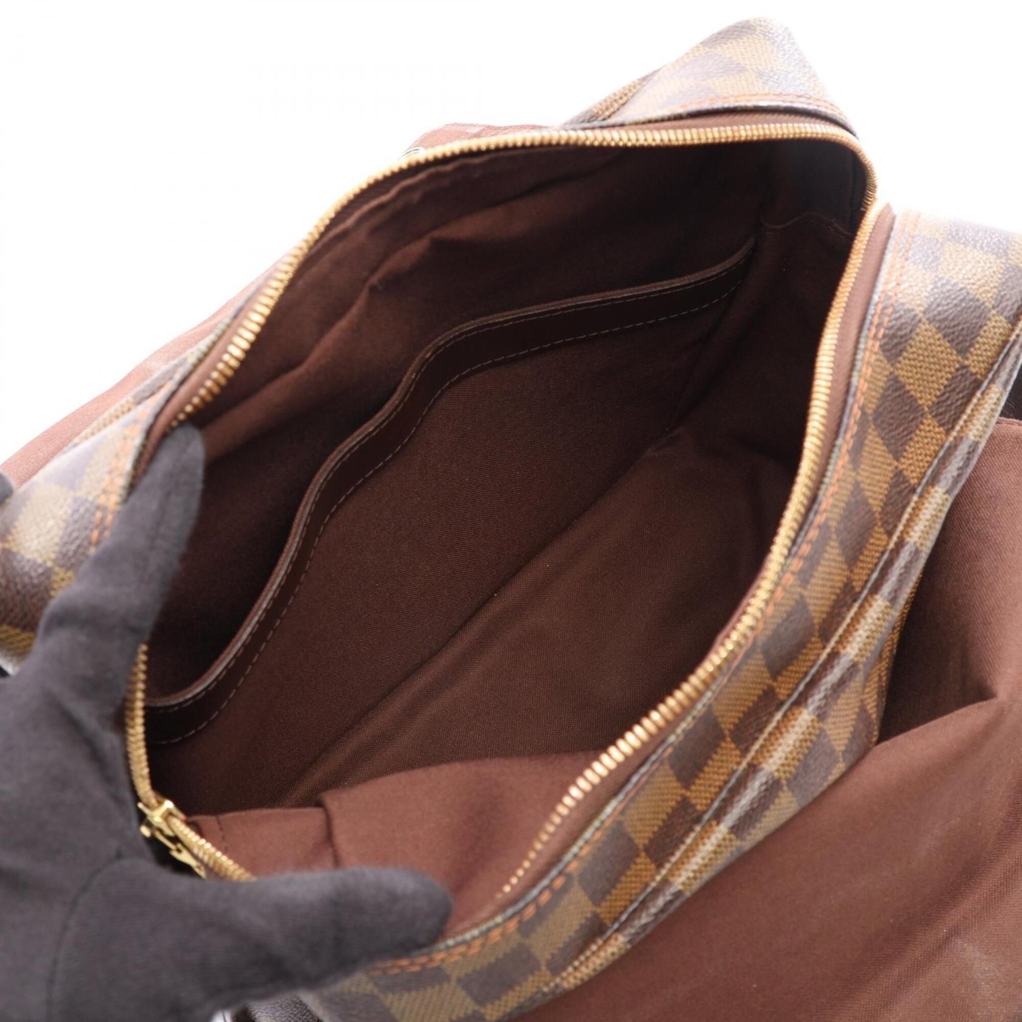 Coated Canvas Leather Handbag Shoulder Bag (Pre-Owned) - Louis Vuitton - Modalova