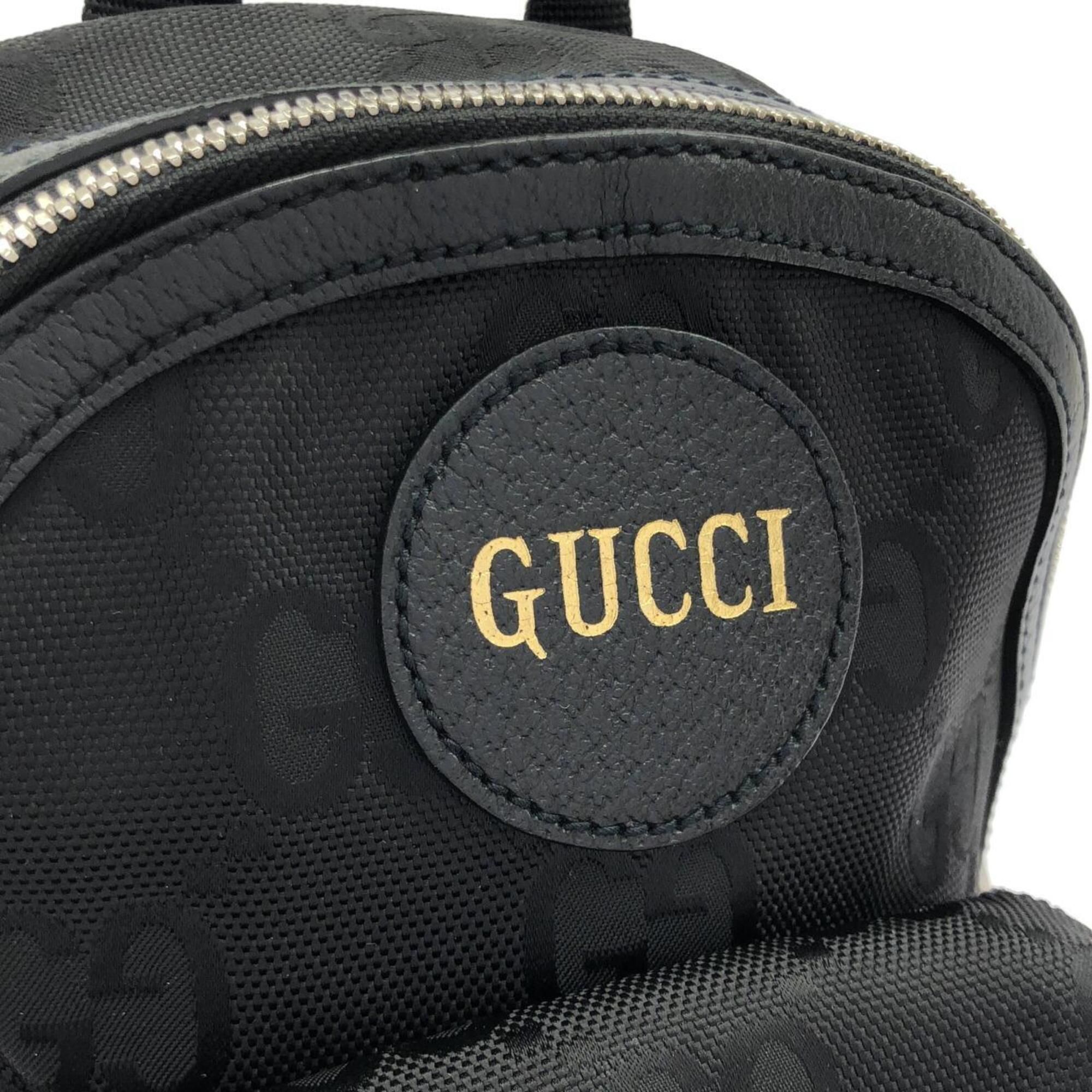 Nylon Leather Backpack Shoulder Bag (Pre-Owned) - Gucci - Modalova