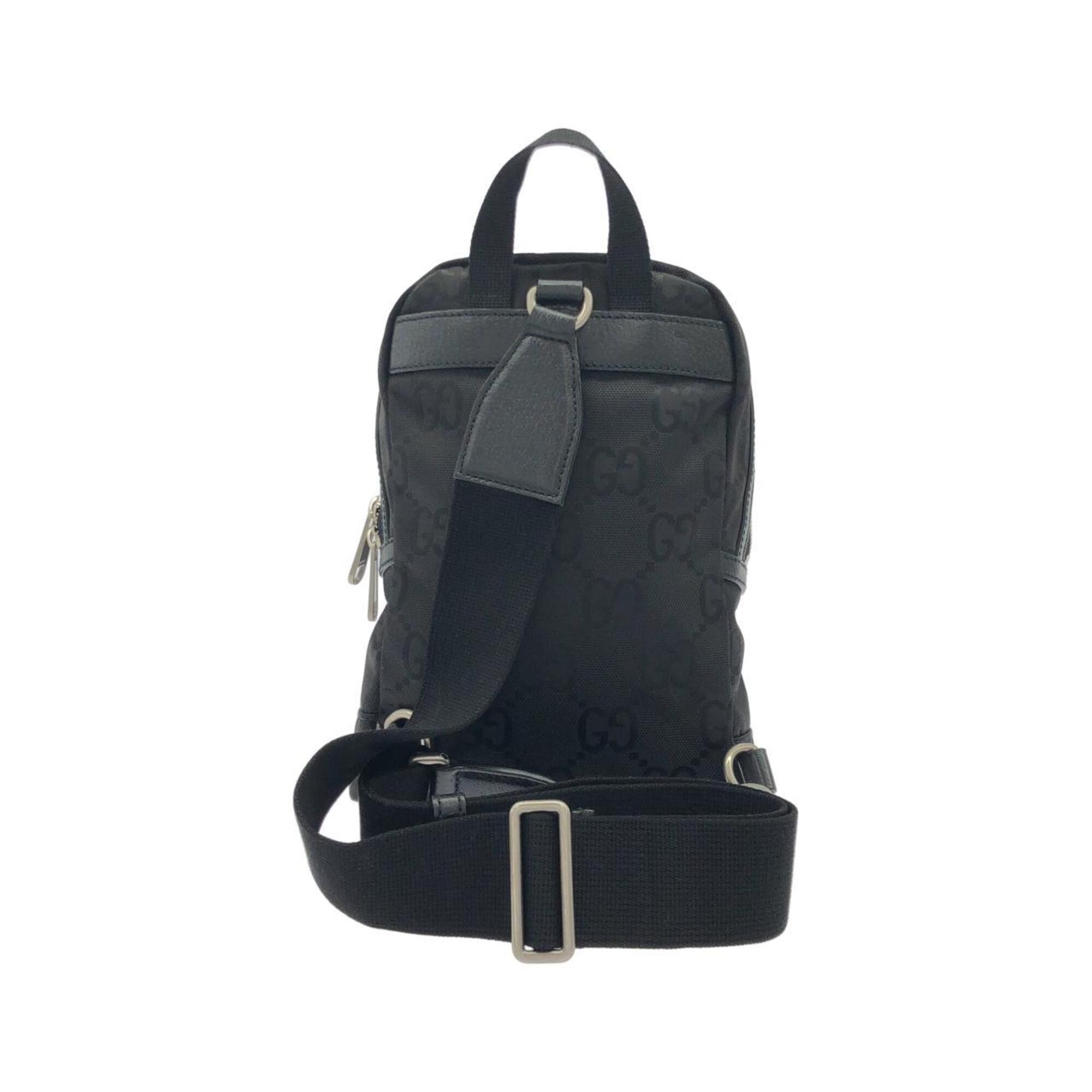 Nylon Leather Backpack Shoulder Bag (Pre-Owned) - Gucci - Modalova